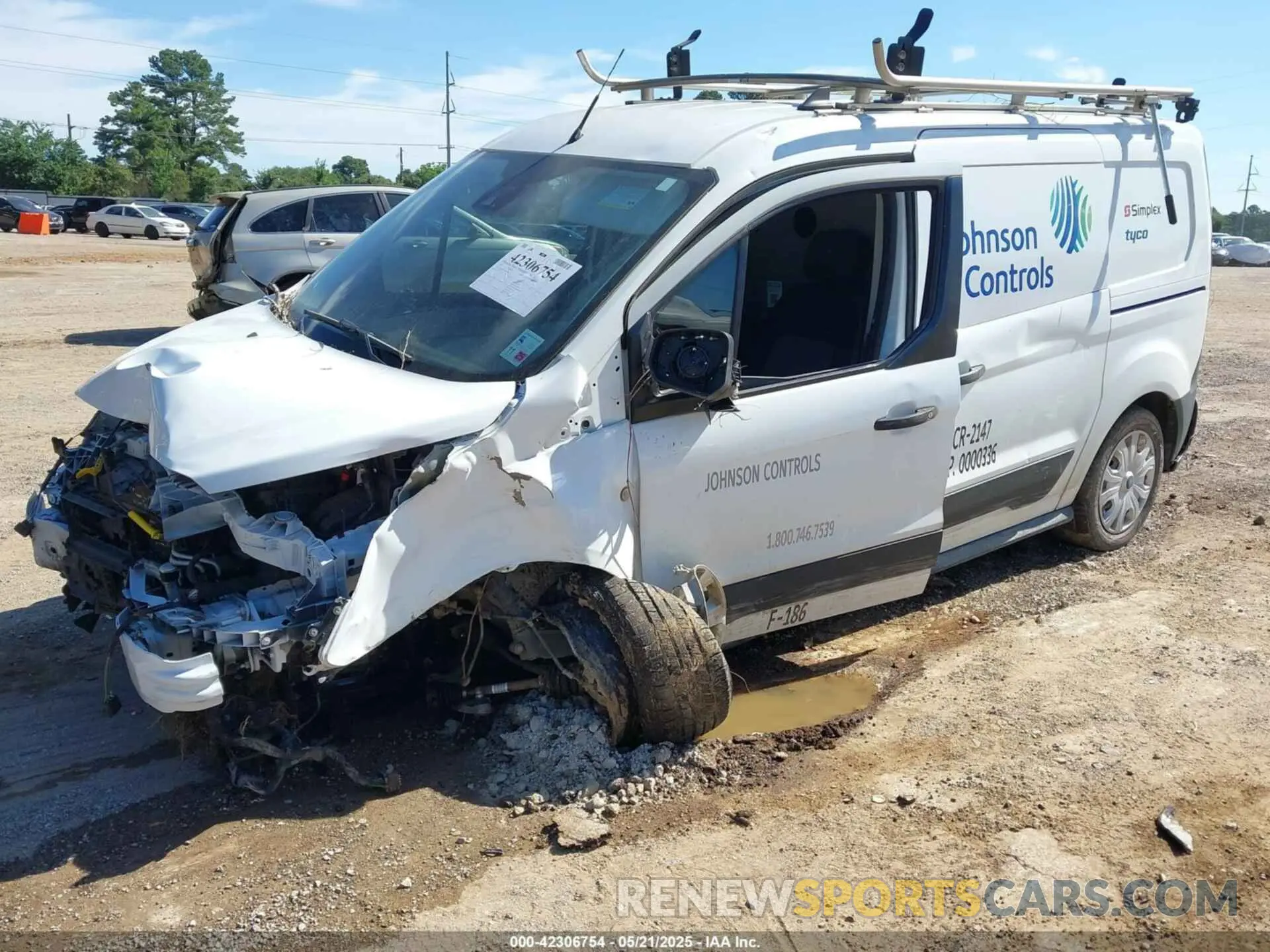 2 Фотография поврежденного автомобиля NM0LS7E21L1466767 FORD TRANSIT CONNECT 2020