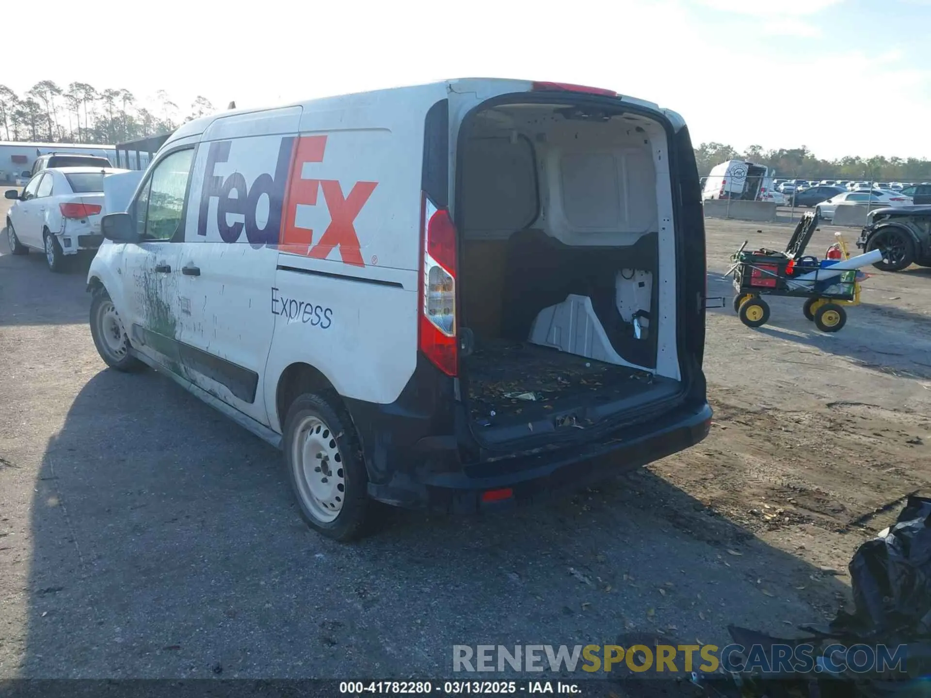 3 Photograph of a damaged car NM0LS7E21L1469734 FORD TRANSIT CONNECT 2020