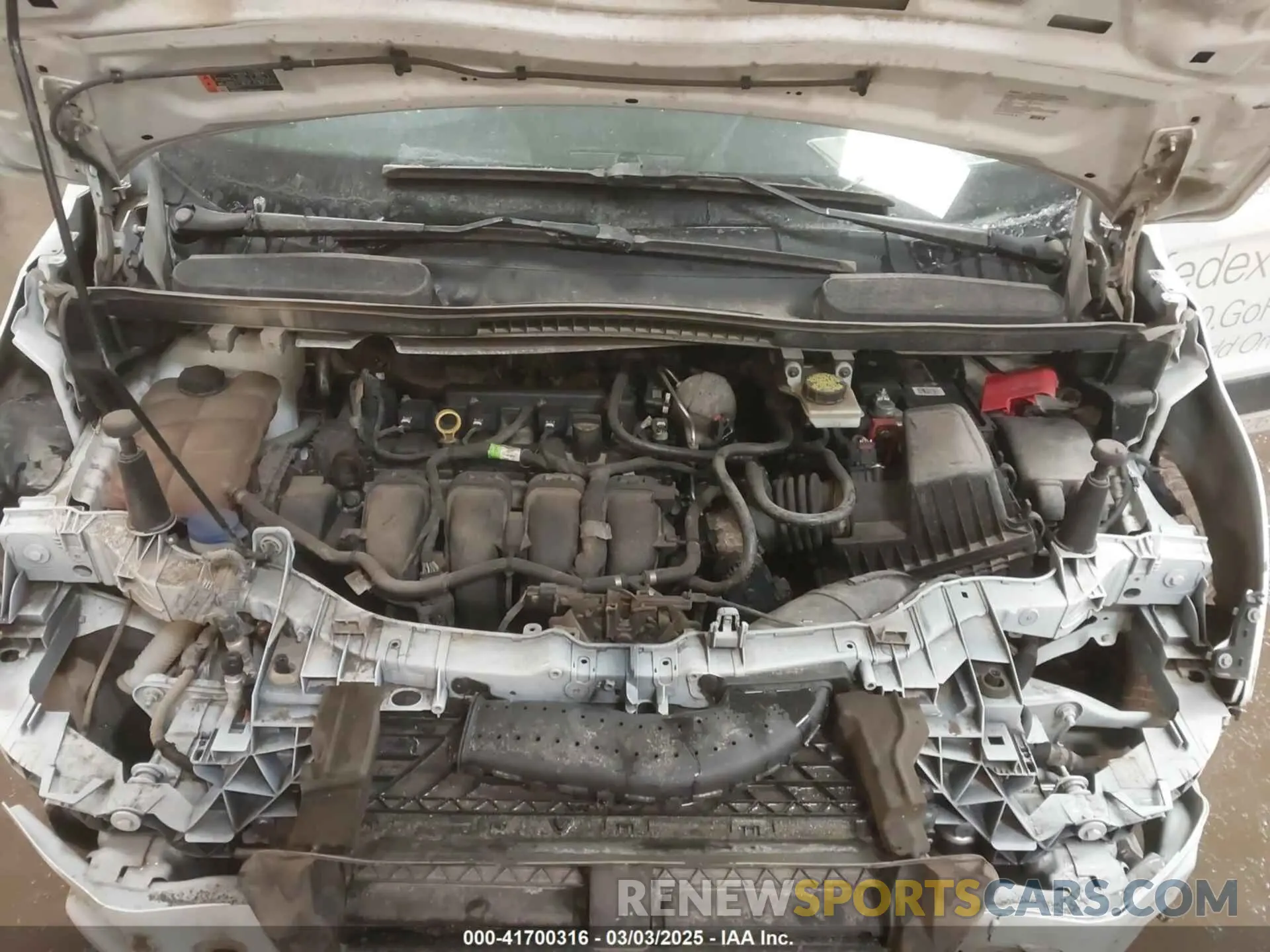 10 Фотография поврежденного автомобиля NM0LS7E22L1437939 FORD TRANSIT CONNECT 2020