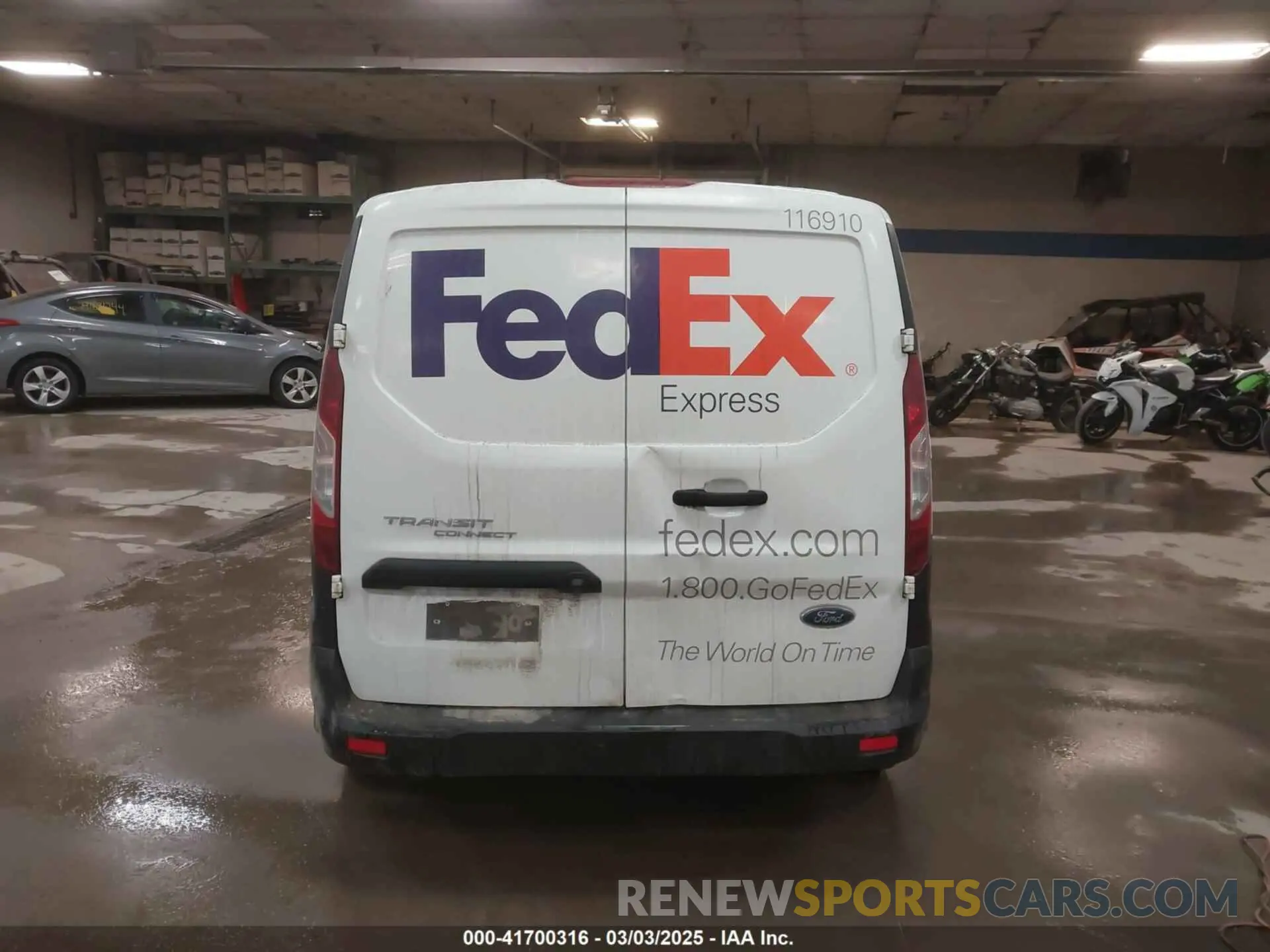 17 Фотография поврежденного автомобиля NM0LS7E22L1437939 FORD TRANSIT CONNECT 2020