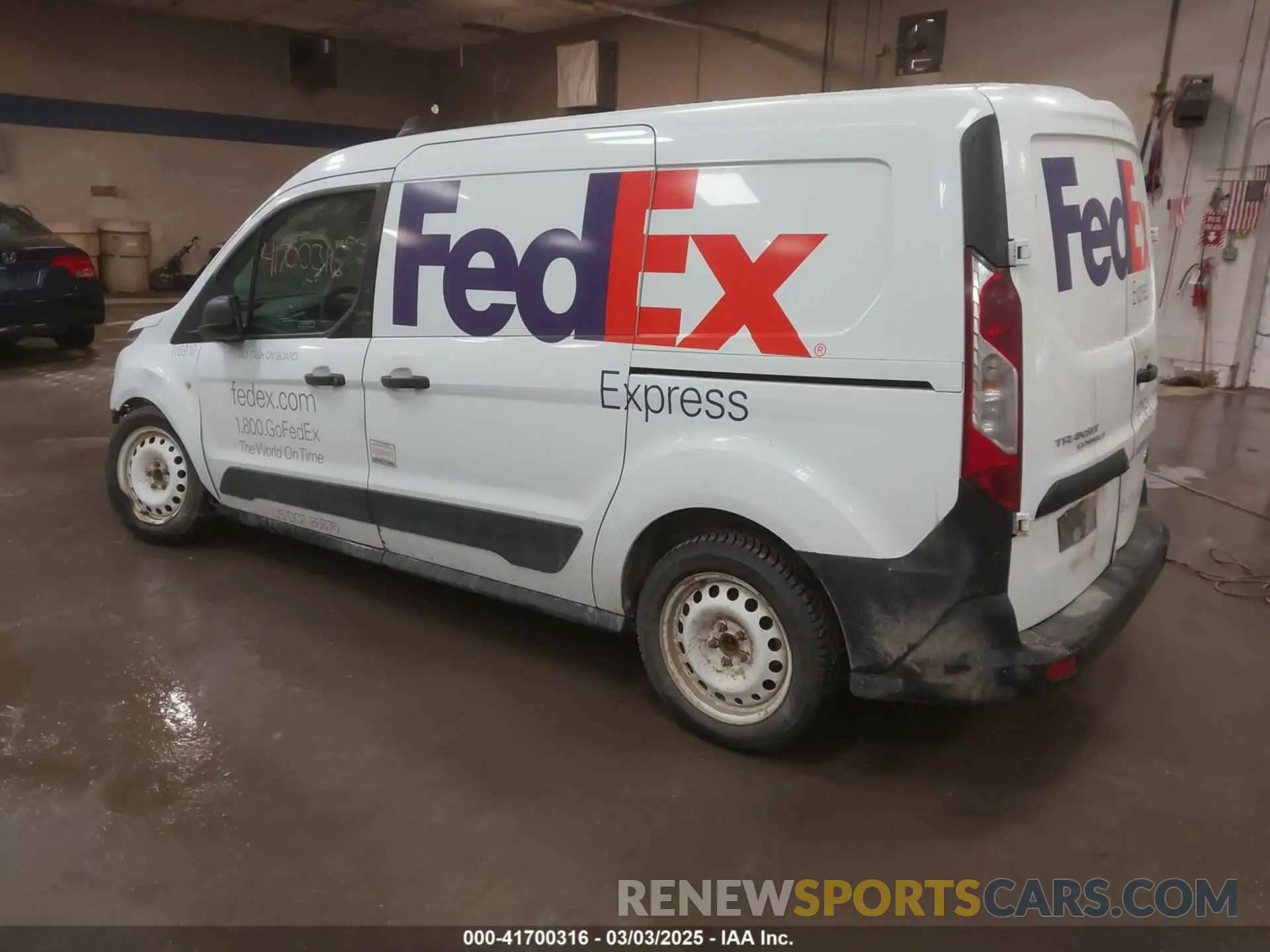 3 Фотография поврежденного автомобиля NM0LS7E22L1437939 FORD TRANSIT CONNECT 2020