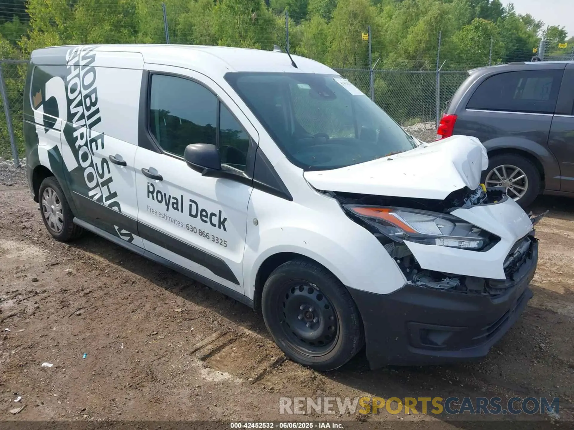 1 Фотография поврежденного автомобиля NM0LS7E22L1449797 FORD TRANSIT CONNECT 2020