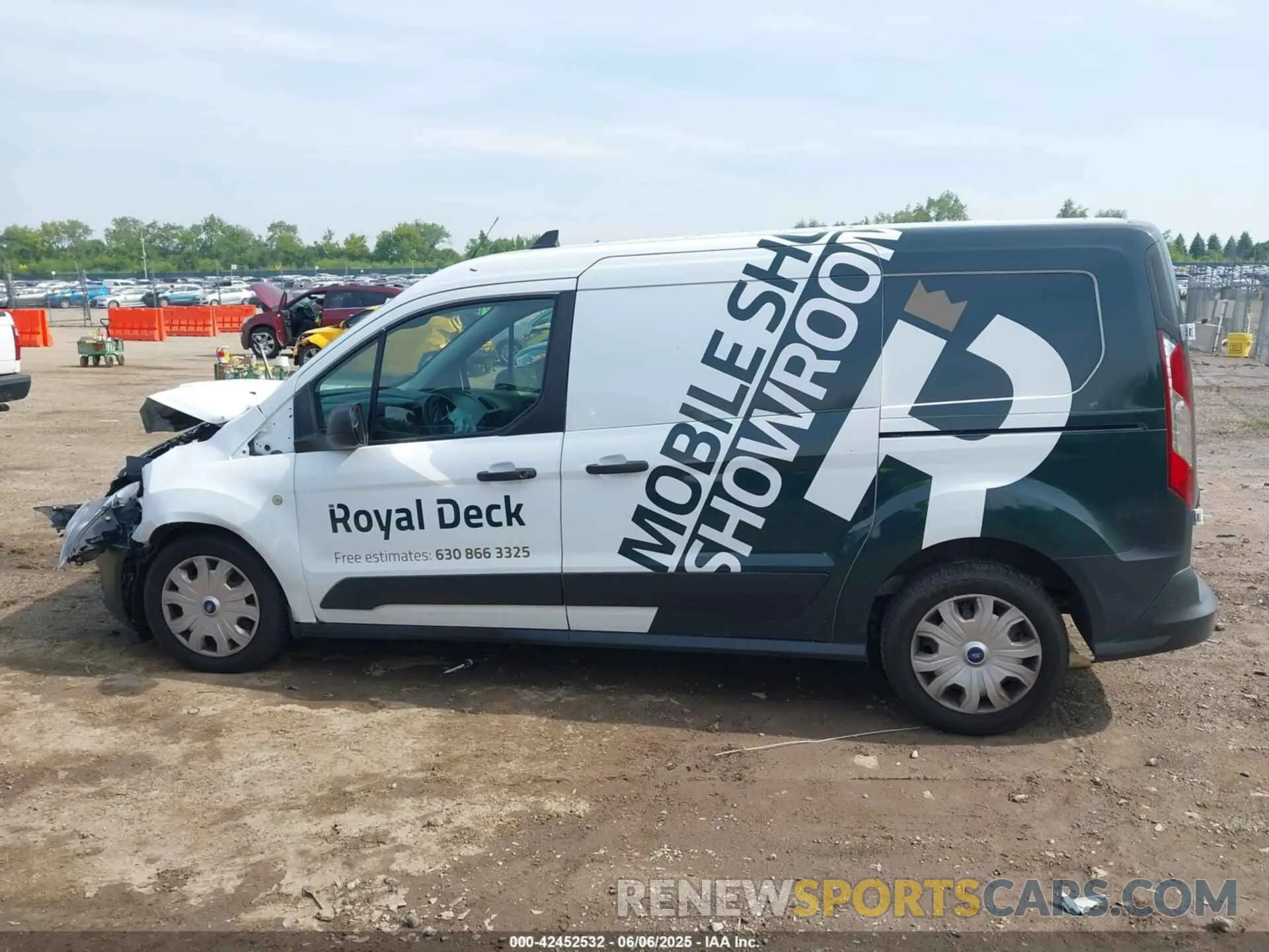 14 Фотография поврежденного автомобиля NM0LS7E22L1449797 FORD TRANSIT CONNECT 2020