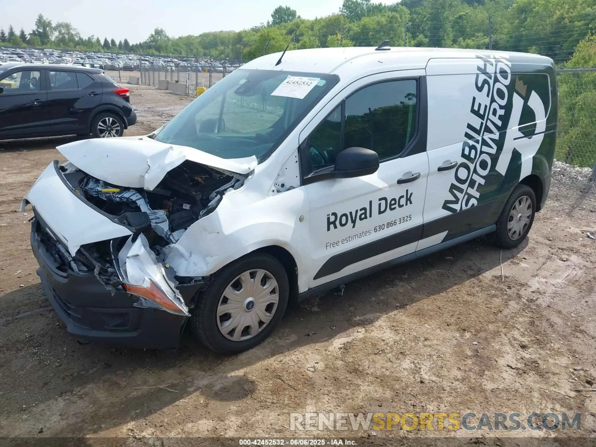 2 Фотография поврежденного автомобиля NM0LS7E22L1449797 FORD TRANSIT CONNECT 2020