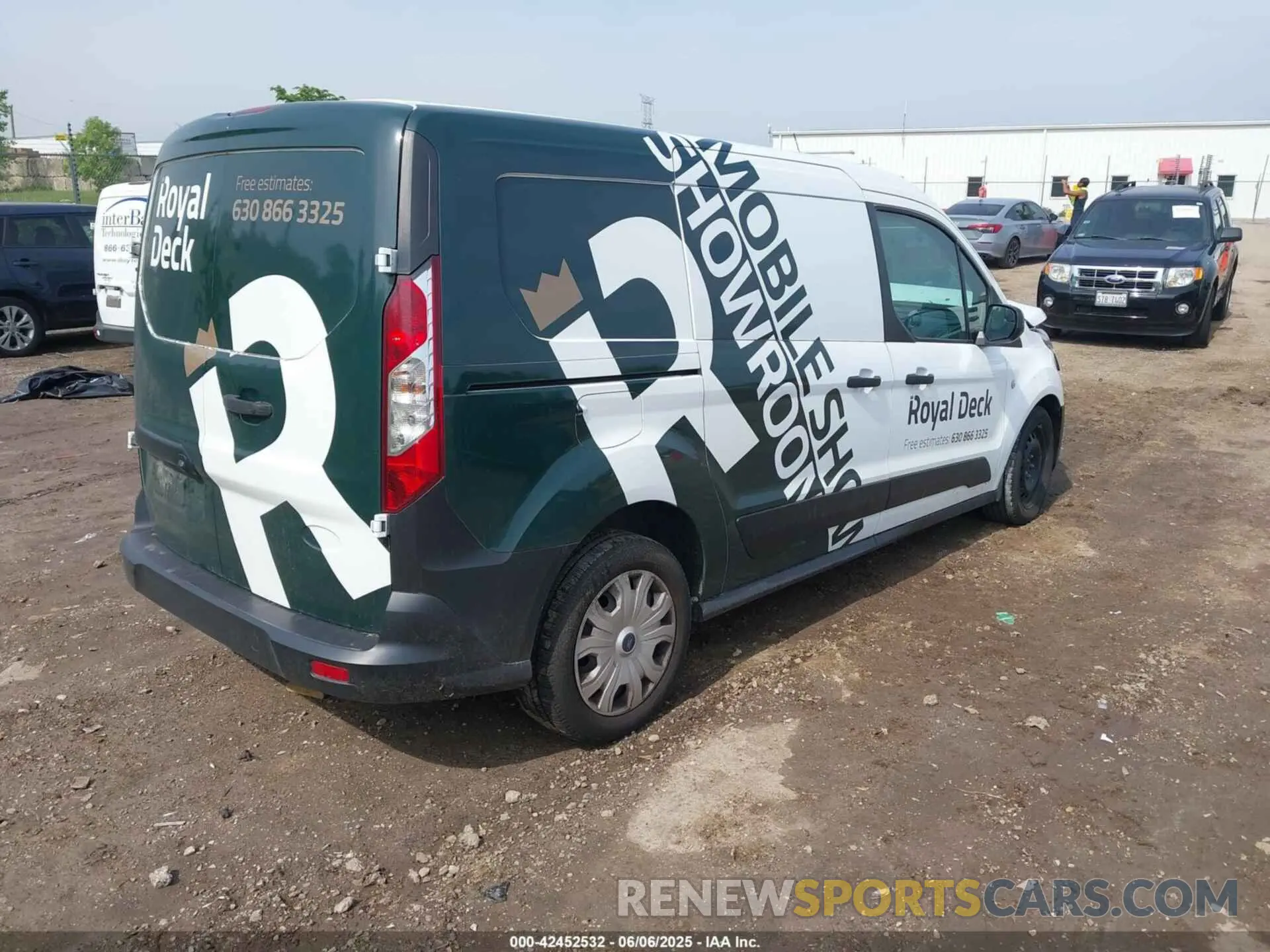 4 Фотография поврежденного автомобиля NM0LS7E22L1449797 FORD TRANSIT CONNECT 2020