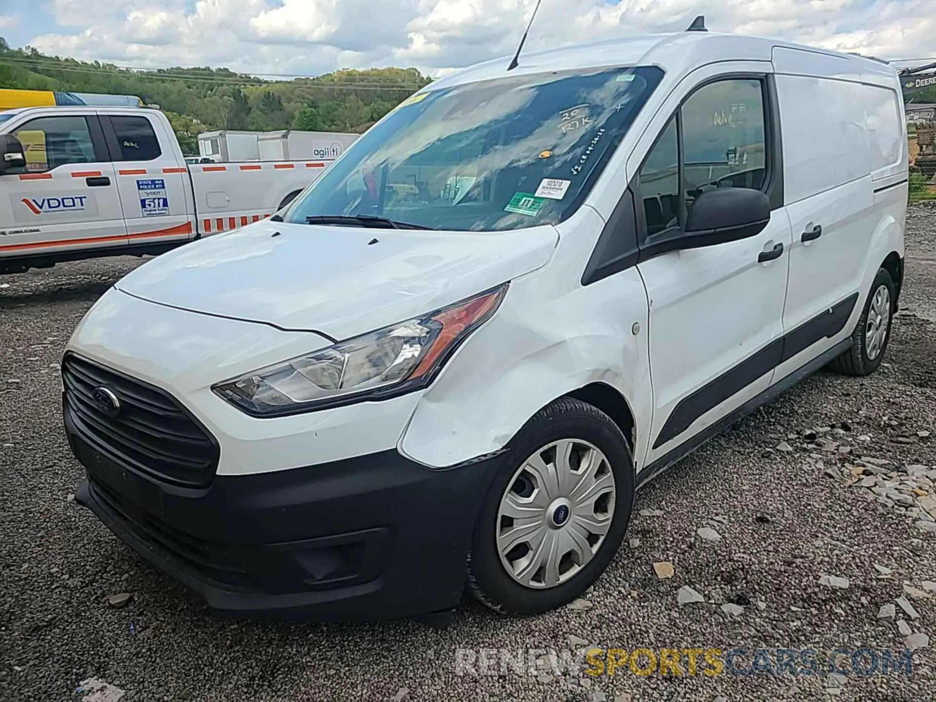 10 Фотография поврежденного автомобиля NM0LS7E22L1480709 FORD TRANSIT CONNECT 2020