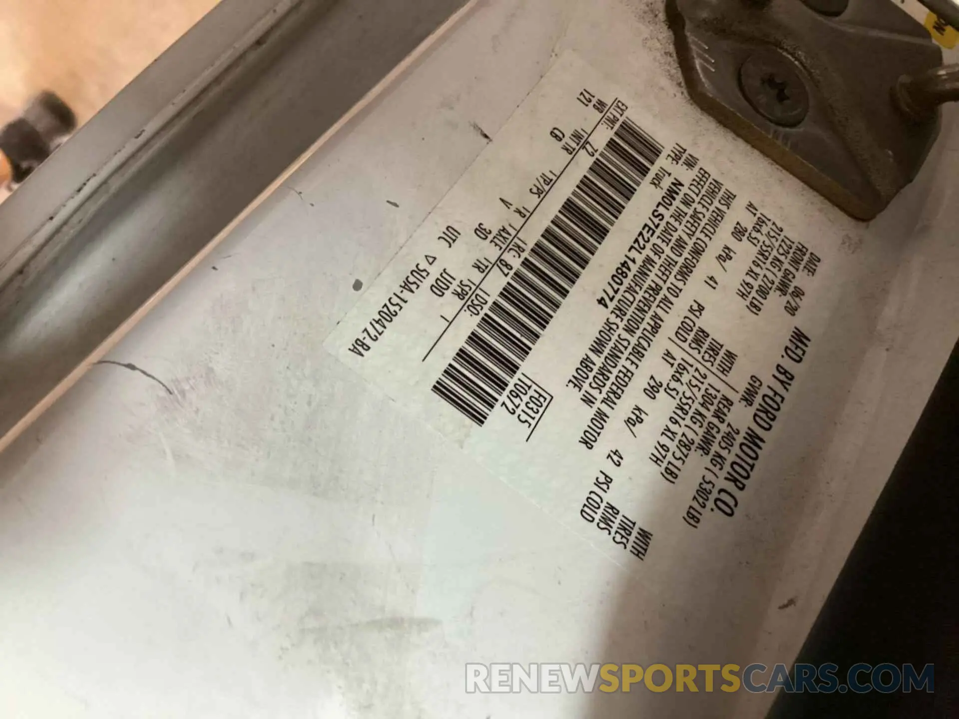 5 Photograph of a damaged car NM0LS7E22L1480774 FORD TRANSIT CONNECT 2020