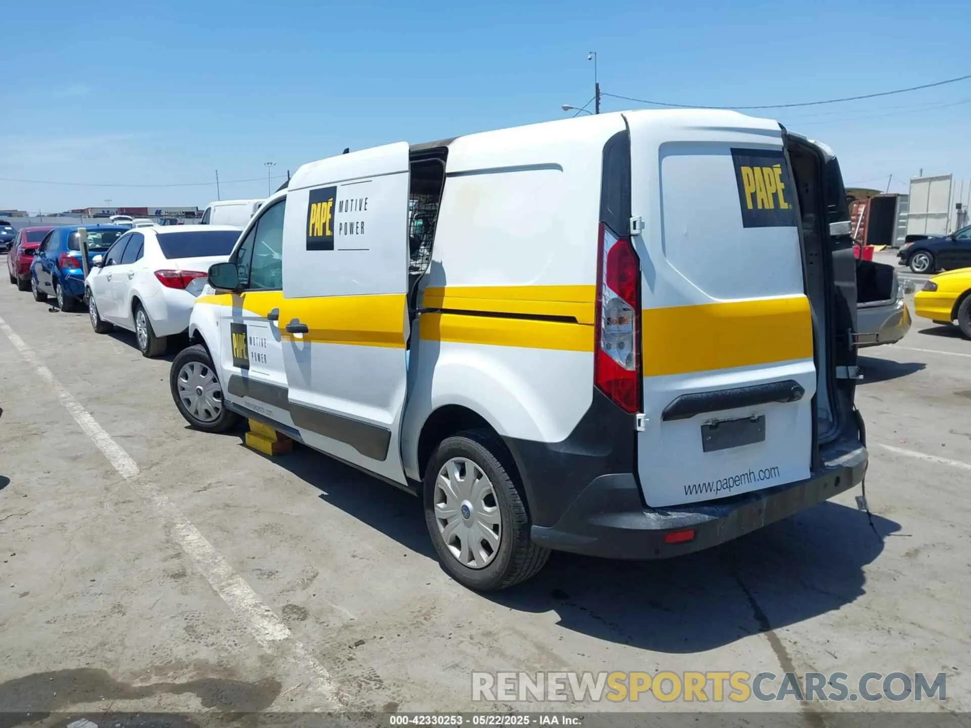 3 Photograph of a damaged car NM0LS7E23L1446911 FORD TRANSIT CONNECT 2020