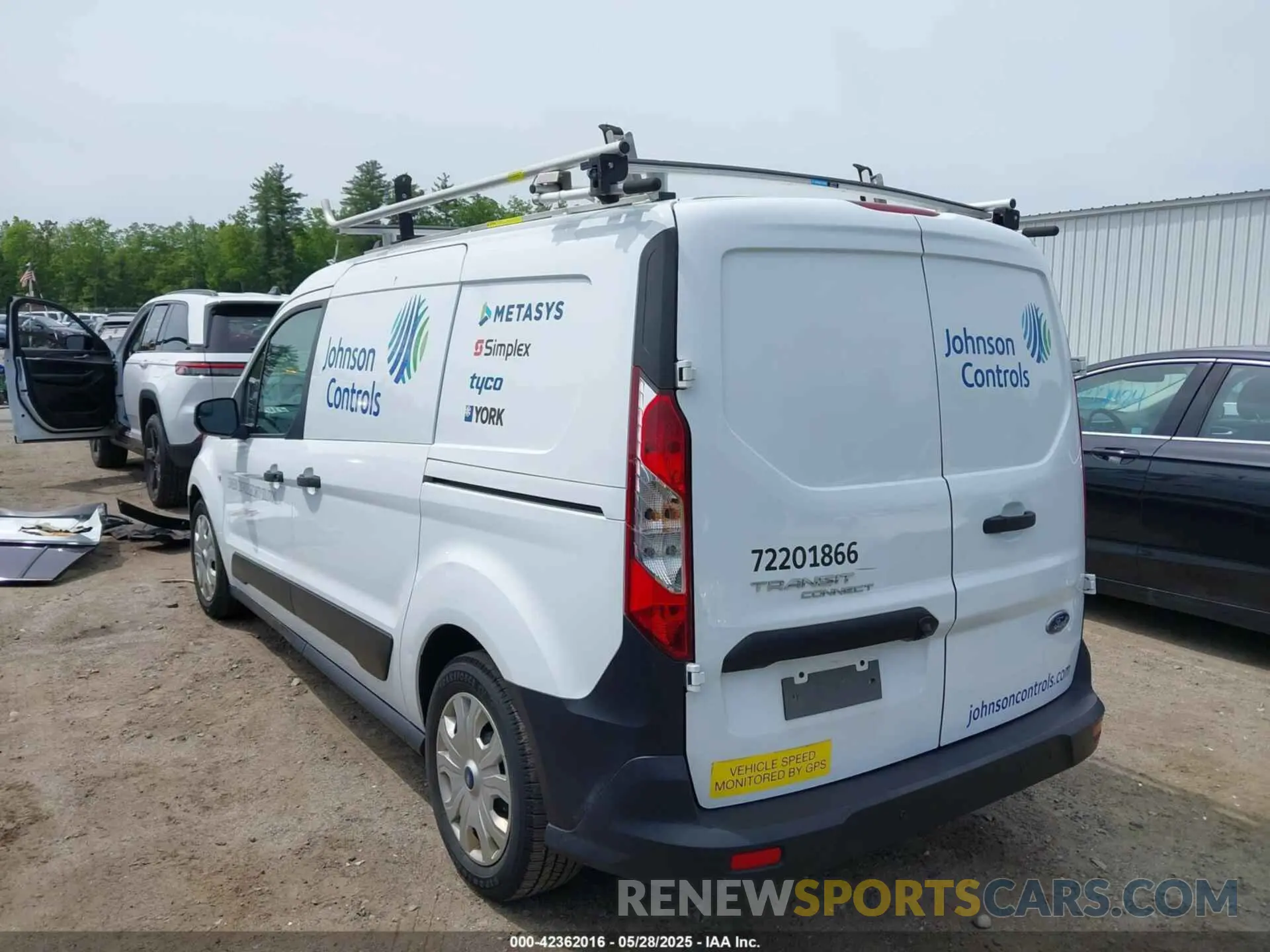 3 Photograph of a damaged car NM0LS7E23L1460565 FORD TRANSIT CONNECT 2020