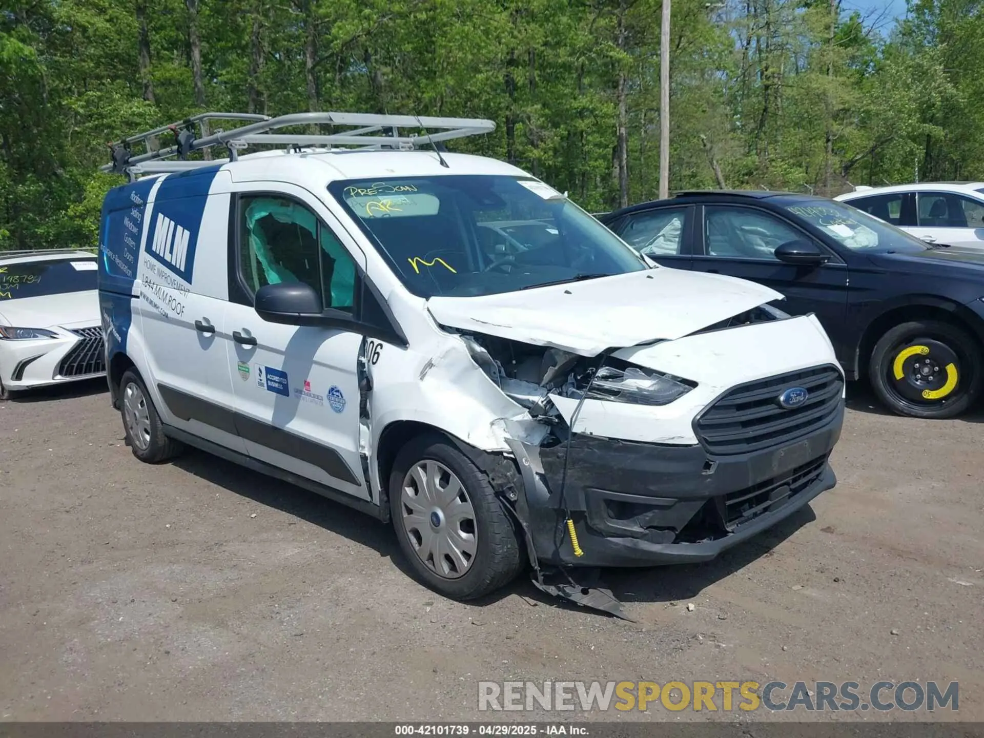 1 Фотография поврежденного автомобиля NM0LS7E23L1473168 FORD TRANSIT CONNECT 2020