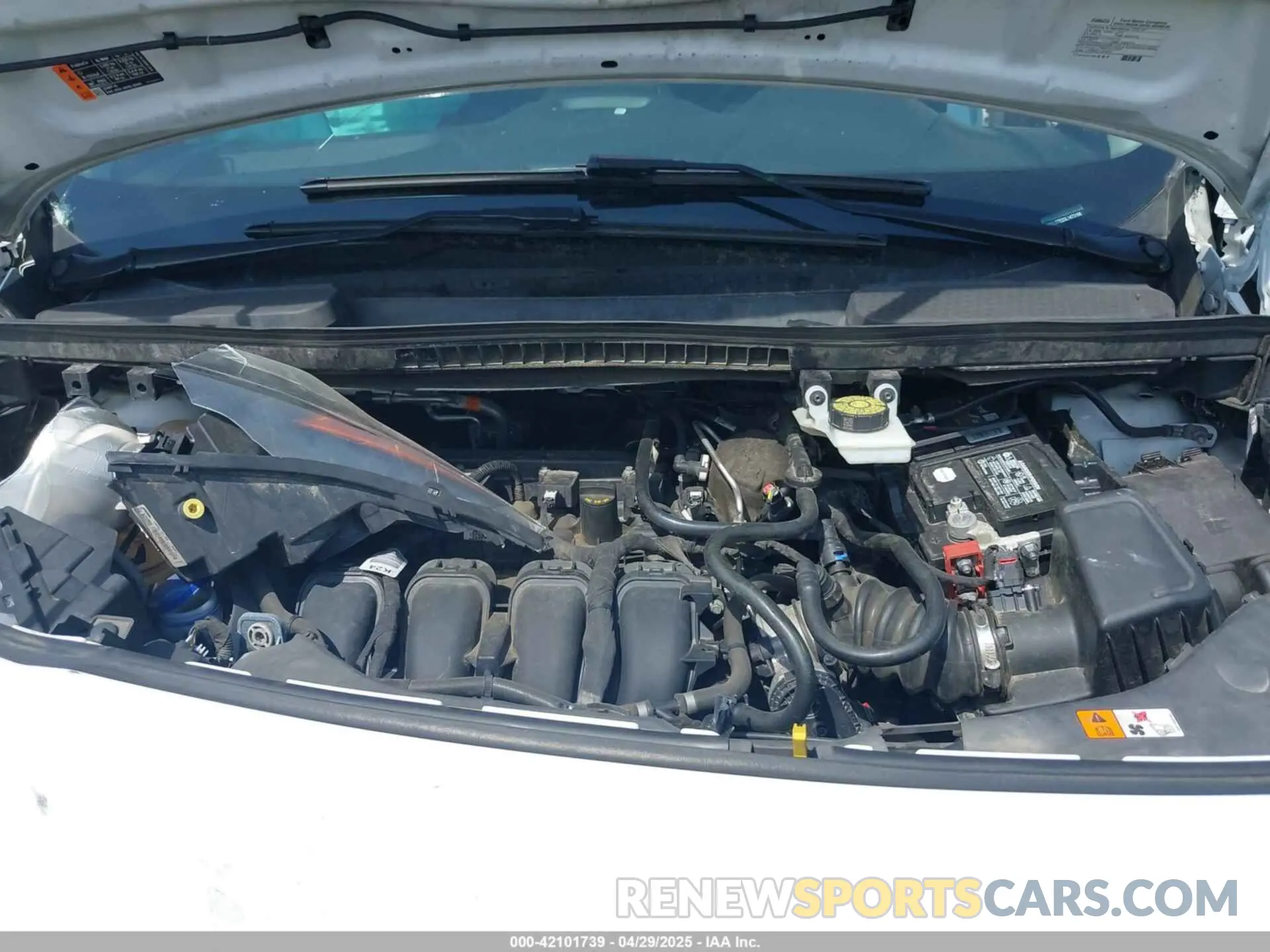 10 Фотография поврежденного автомобиля NM0LS7E23L1473168 FORD TRANSIT CONNECT 2020