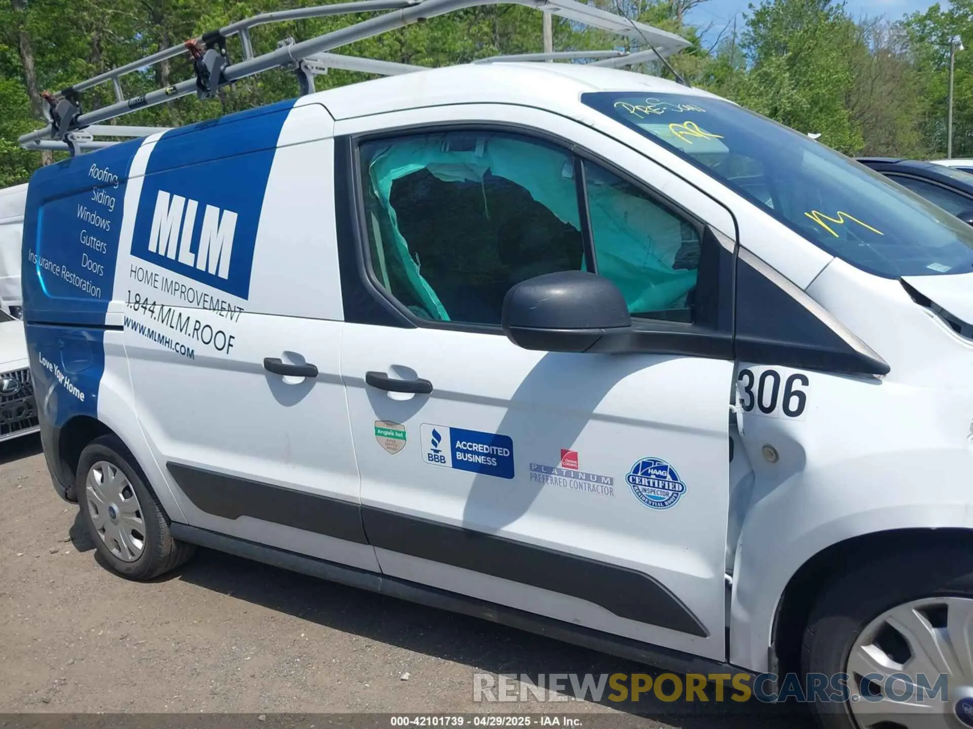 13 Фотография поврежденного автомобиля NM0LS7E23L1473168 FORD TRANSIT CONNECT 2020