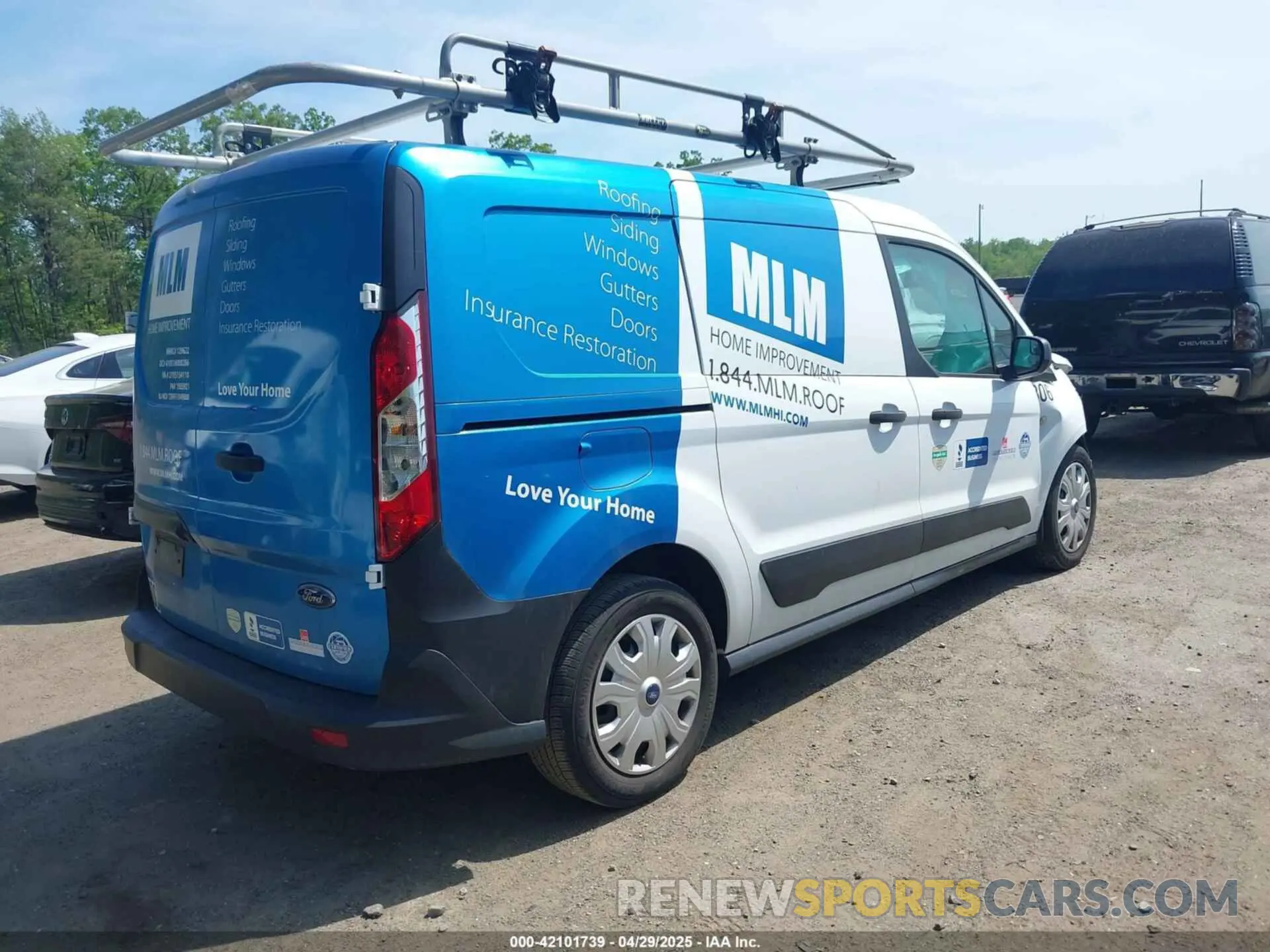 4 Фотография поврежденного автомобиля NM0LS7E23L1473168 FORD TRANSIT CONNECT 2020