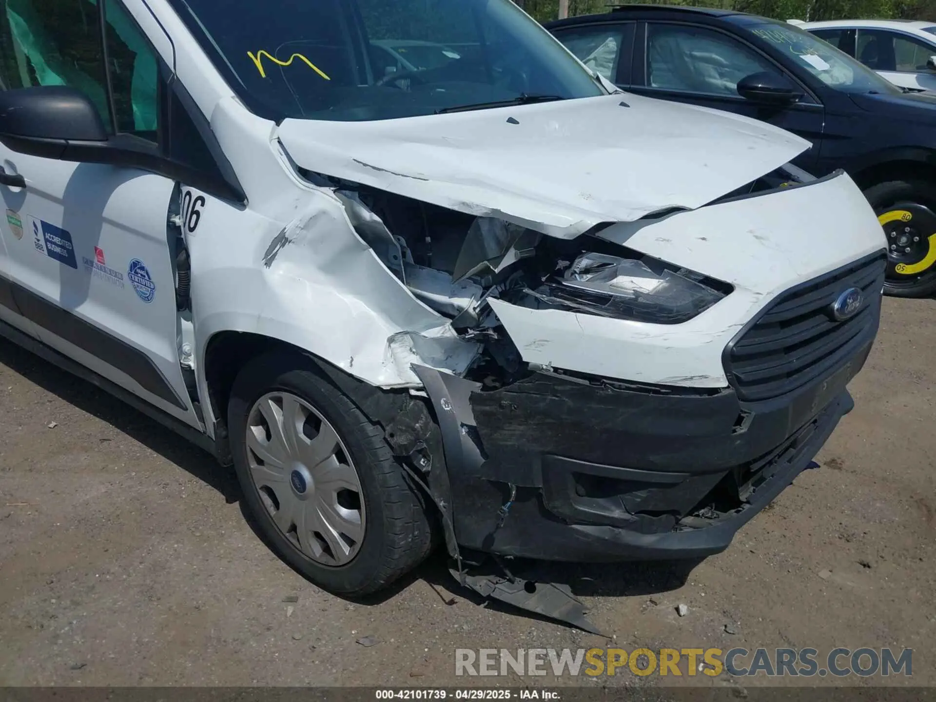 6 Фотография поврежденного автомобиля NM0LS7E23L1473168 FORD TRANSIT CONNECT 2020