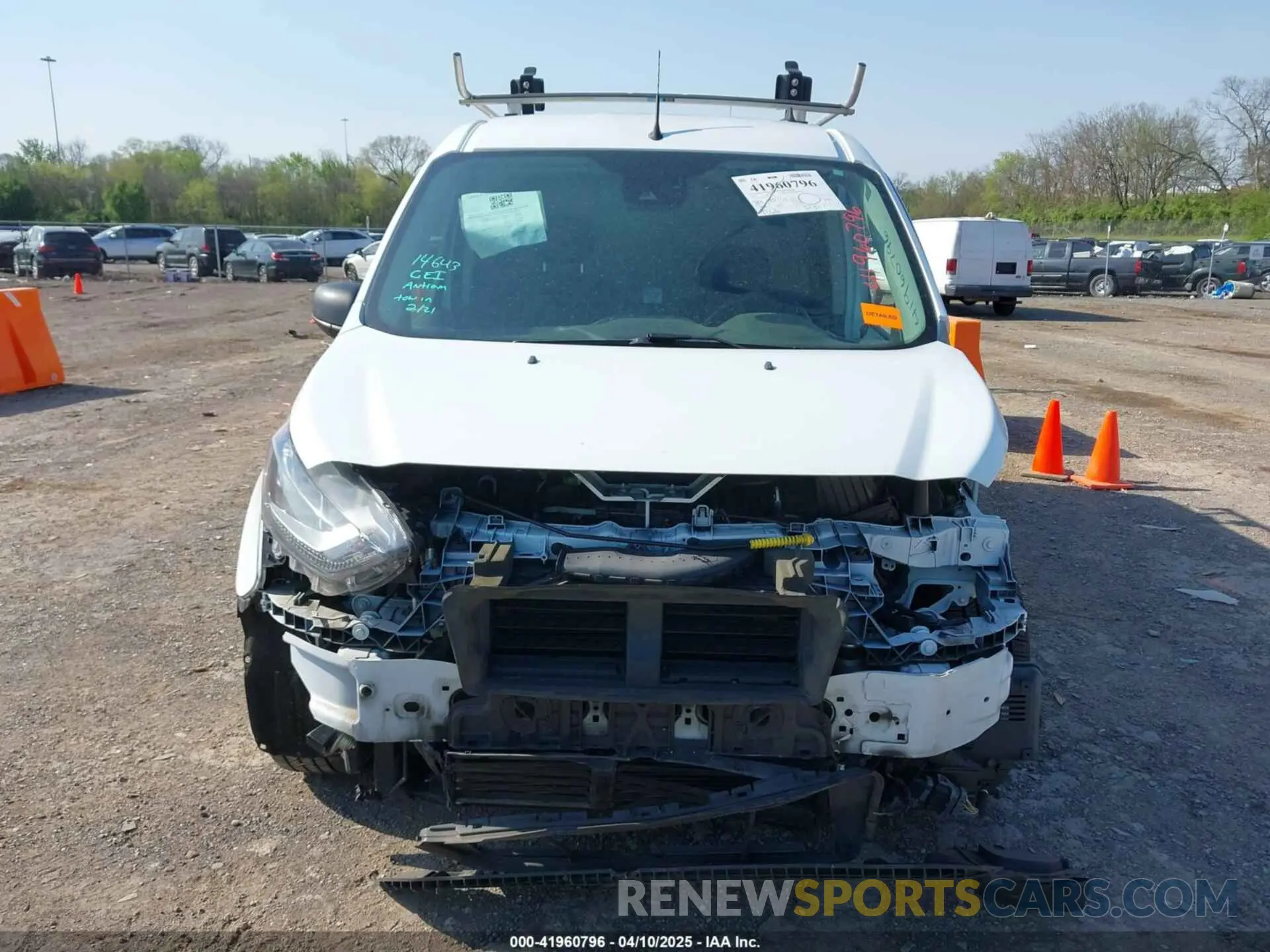 12 Photograph of a damaged car NM0LS7E24L1460591 FORD TRANSIT CONNECT 2020
