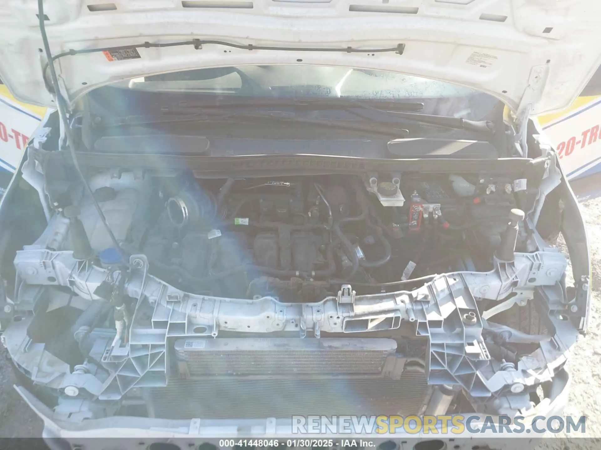 10 Фотография поврежденного автомобиля NM0LS7E25L1462169 FORD TRANSIT CONNECT 2020
