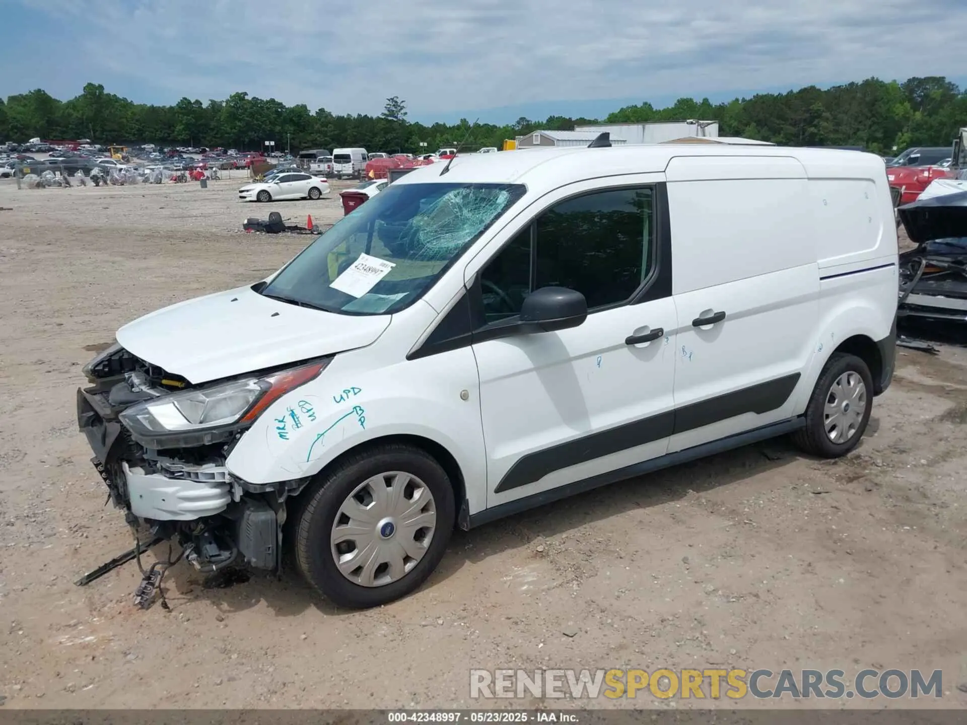 2 Photograph of a damaged car NM0LS7E25L1467758 FORD TRANSIT CONNECT 2020