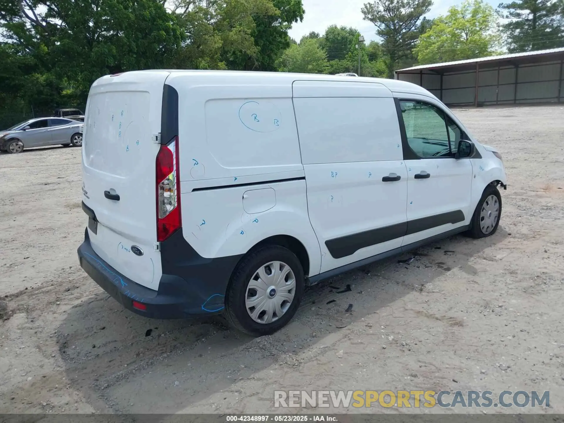 4 Photograph of a damaged car NM0LS7E25L1467758 FORD TRANSIT CONNECT 2020