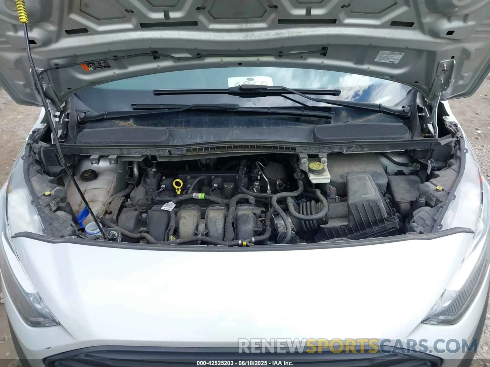 10 Фотография поврежденного автомобиля NM0LS7E25L1472314 FORD TRANSIT CONNECT 2020