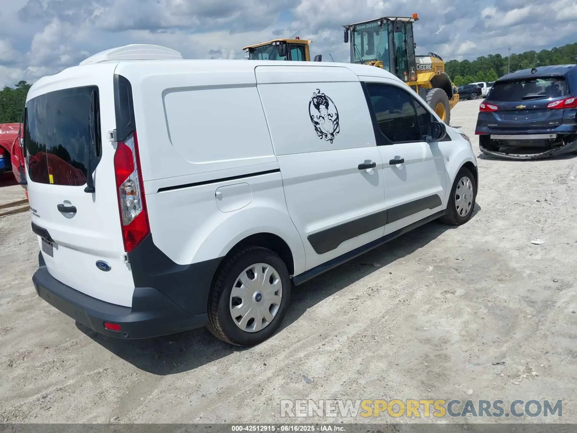 4 Фотография поврежденного автомобиля NM0LS7E26L1471530 FORD TRANSIT CONNECT 2020