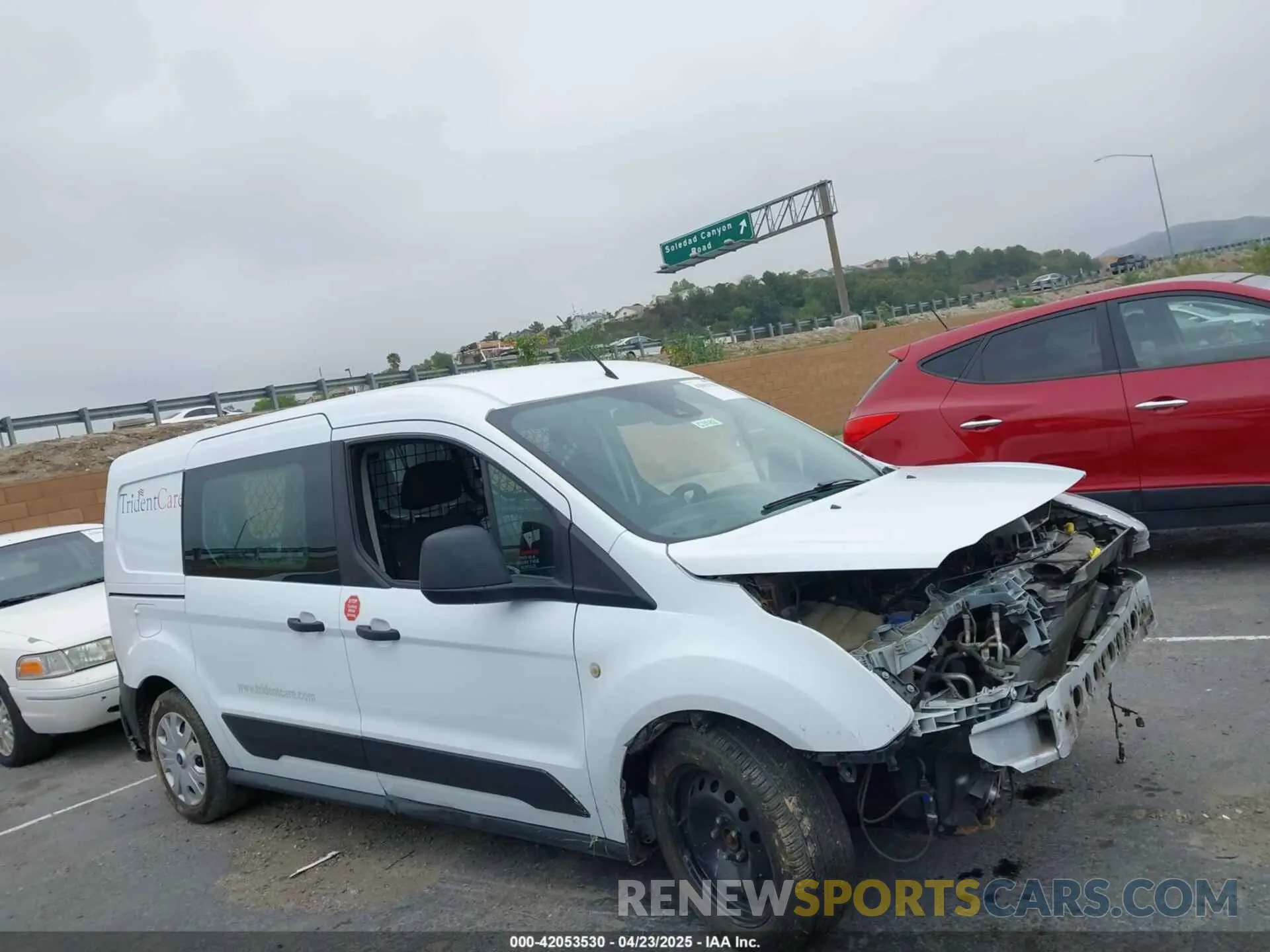 14 Photograph of a damaged car NM0LS7E72L1455577 FORD TRANSIT CONNECT 2020