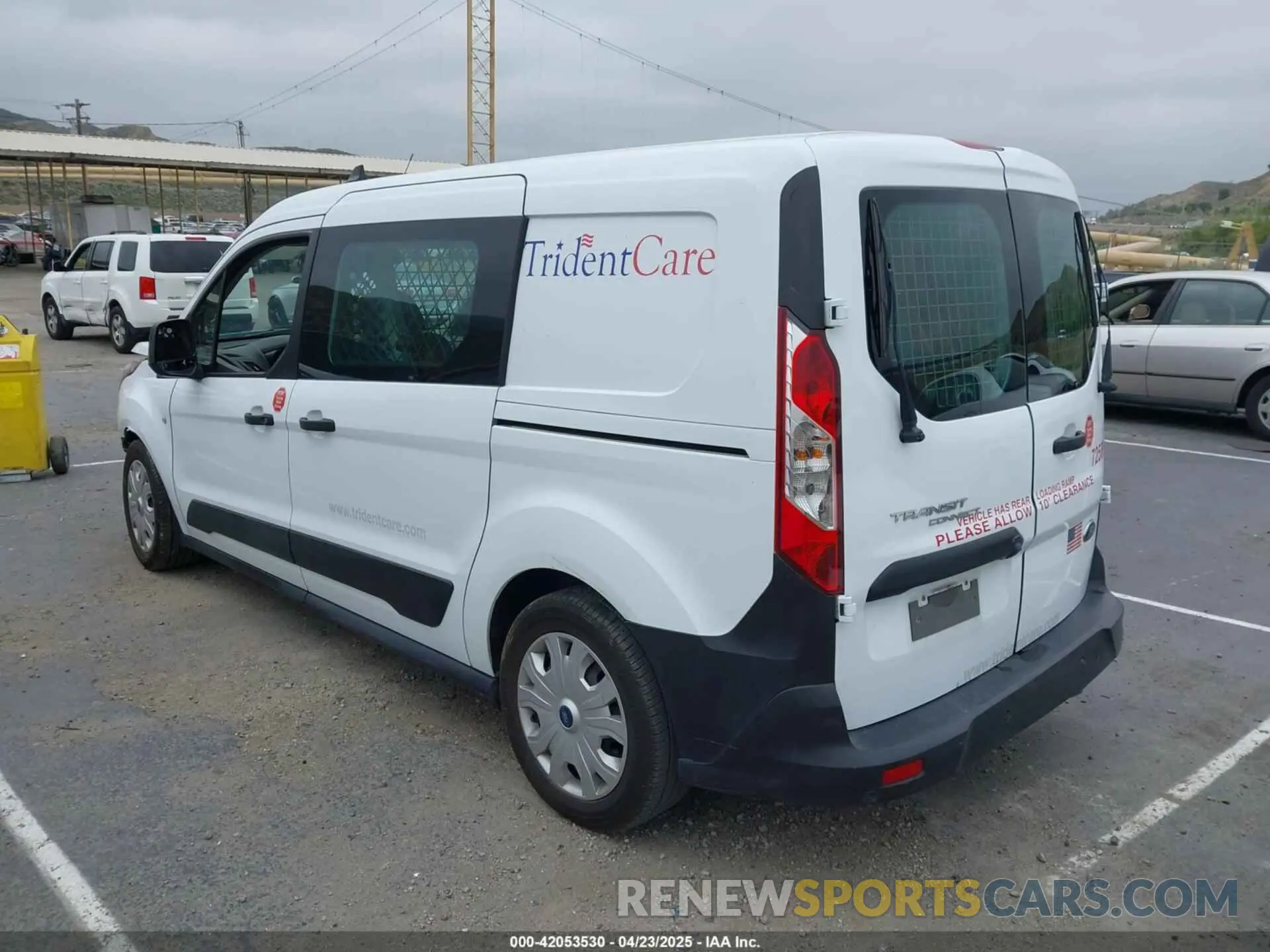 3 Photograph of a damaged car NM0LS7E72L1455577 FORD TRANSIT CONNECT 2020