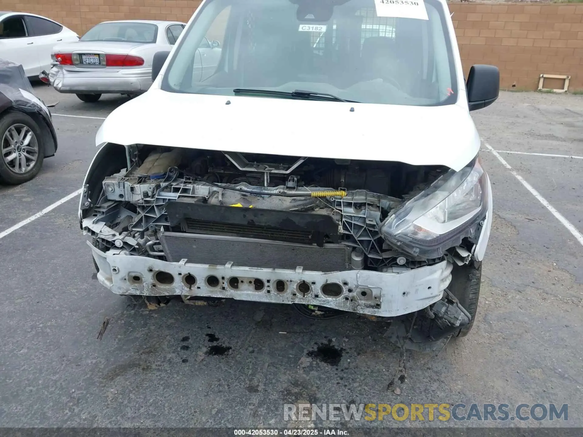6 Photograph of a damaged car NM0LS7E72L1455577 FORD TRANSIT CONNECT 2020