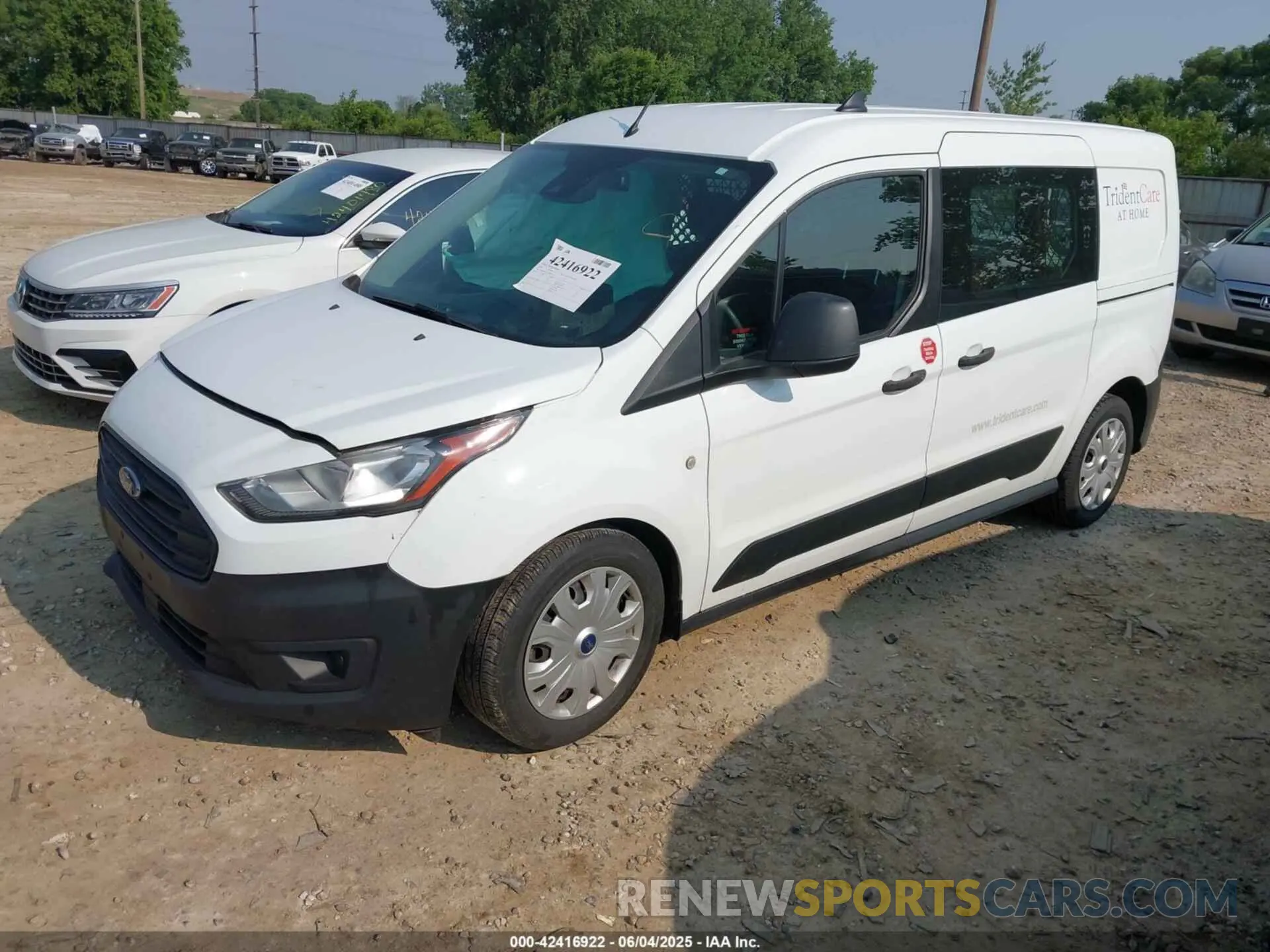 2 Photograph of a damaged car NM0LS7E77L1480605 FORD TRANSIT CONNECT 2020