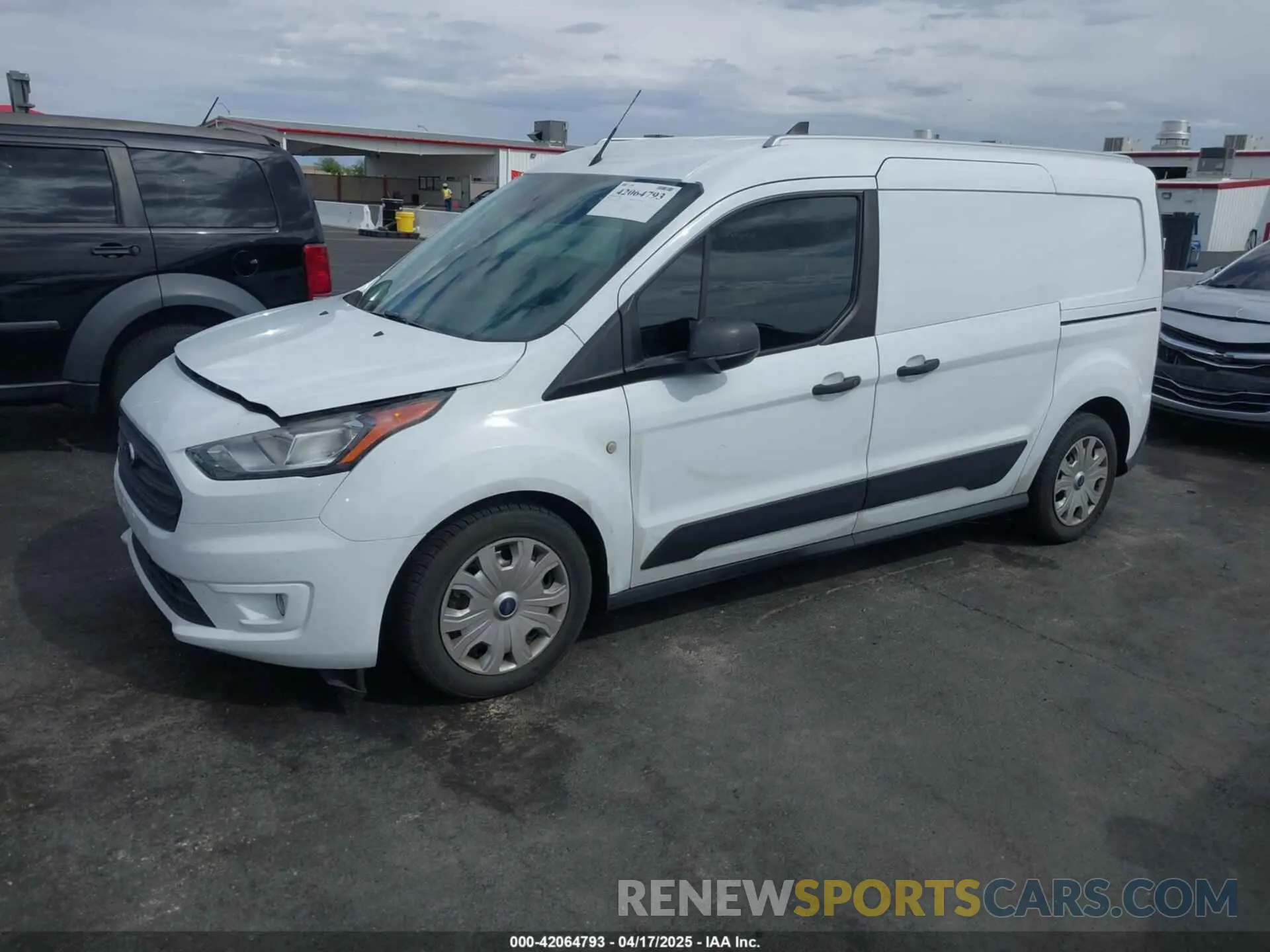 2 Фотография поврежденного автомобиля NM0LS7F24L1481133 FORD TRANSIT CONNECT 2020