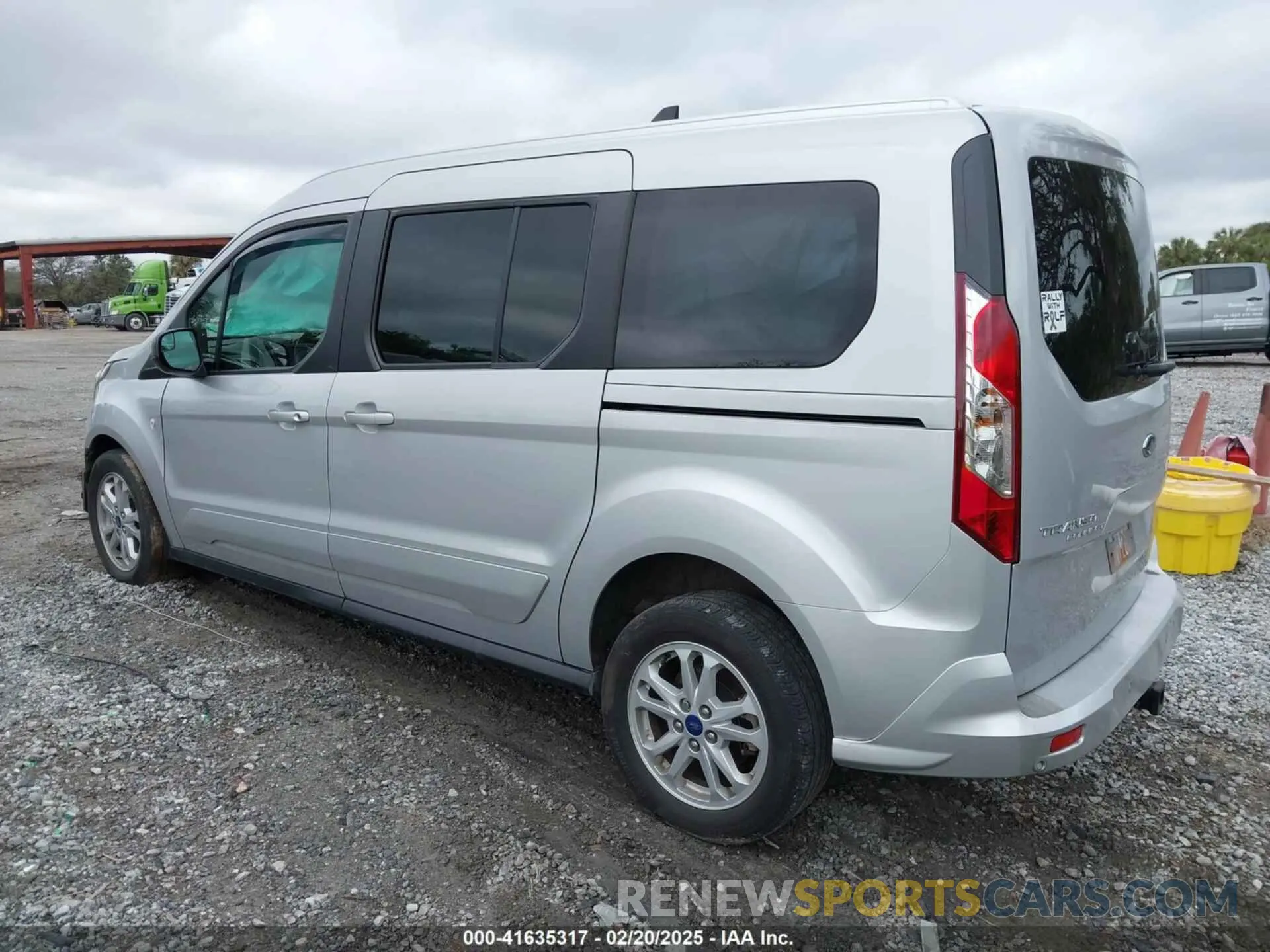 3 Photograph of a damaged car NM0GE9F21M1504485 FORD TRANSIT CONNECT 2021