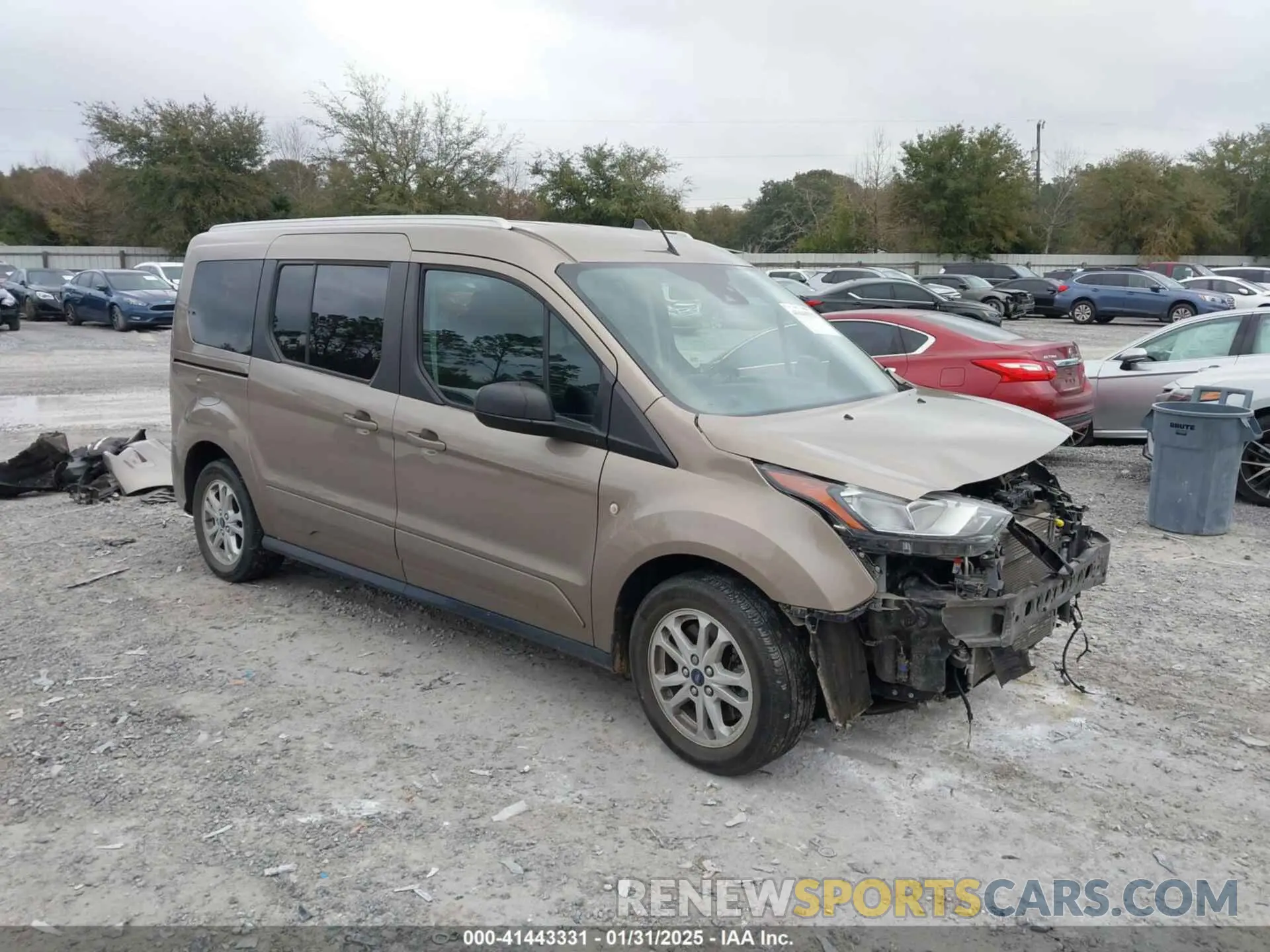 1 Фотография поврежденного автомобиля NM0GE9F22M1483551 FORD TRANSIT CONNECT 2021