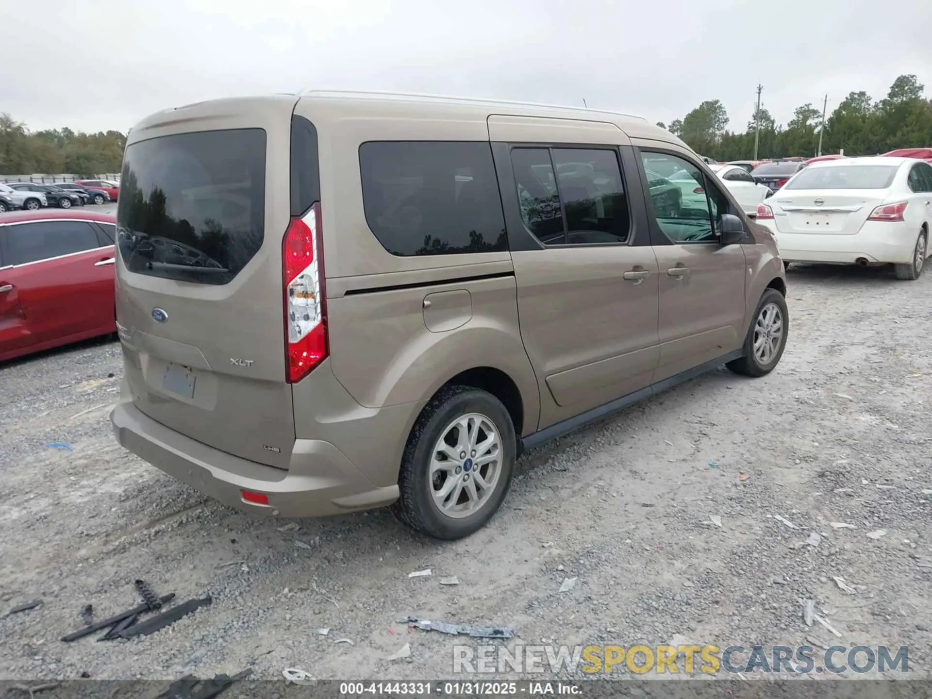 4 Фотография поврежденного автомобиля NM0GE9F22M1483551 FORD TRANSIT CONNECT 2021