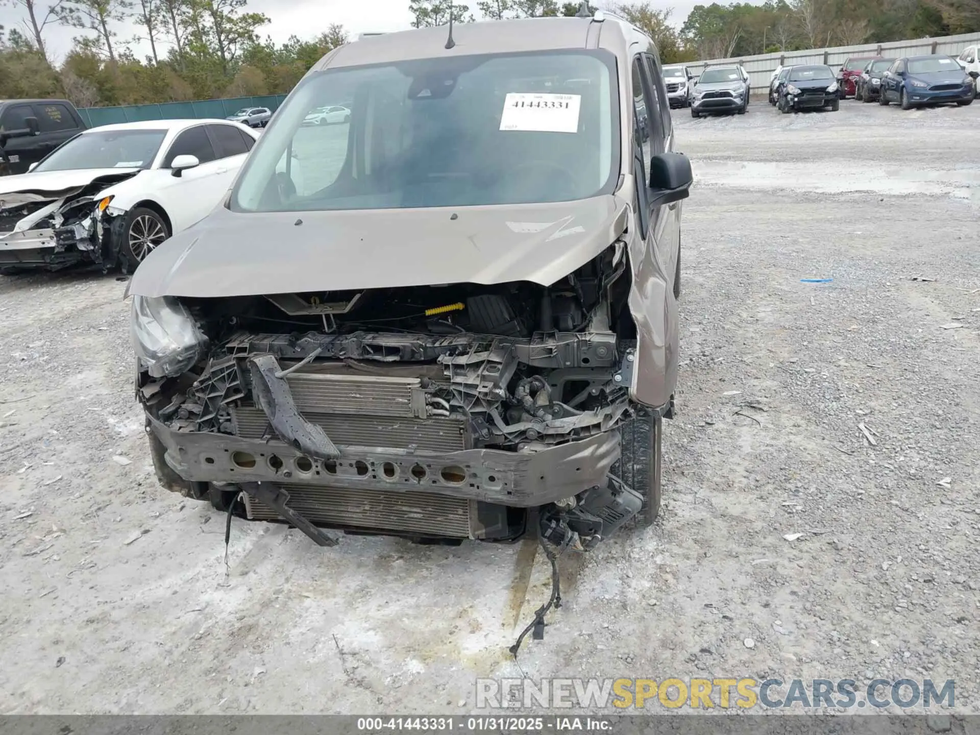 6 Фотография поврежденного автомобиля NM0GE9F22M1483551 FORD TRANSIT CONNECT 2021