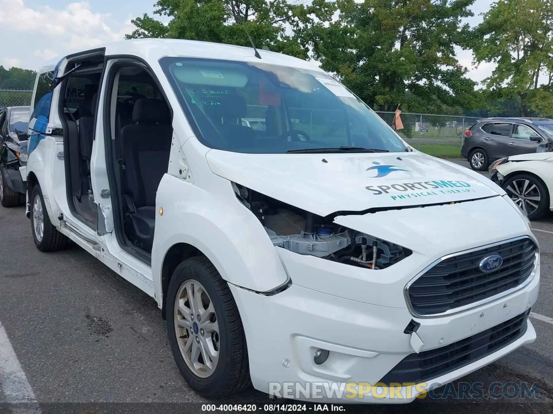 1 Фотография поврежденного автомобиля NM0GS9F29M1498007 FORD TRANSIT CONNECT 2021