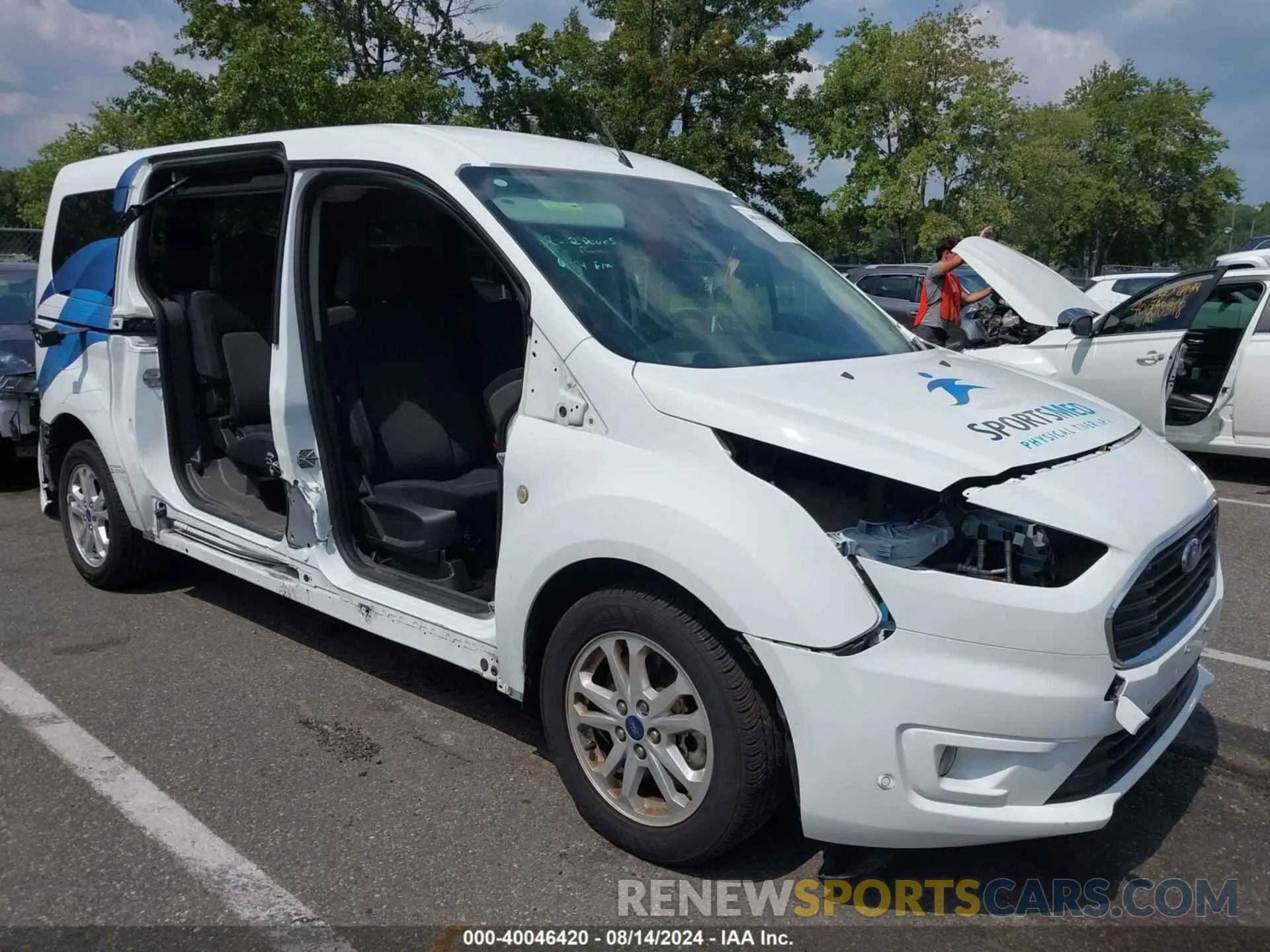 6 Фотография поврежденного автомобиля NM0GS9F29M1498007 FORD TRANSIT CONNECT 2021