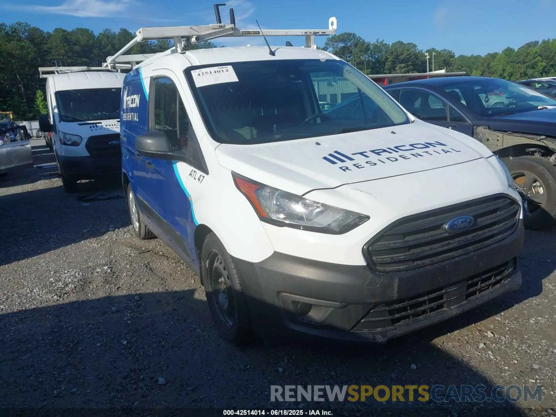 1 Фотография поврежденного автомобиля NM0LS6E27M1488977 FORD TRANSIT CONNECT 2021