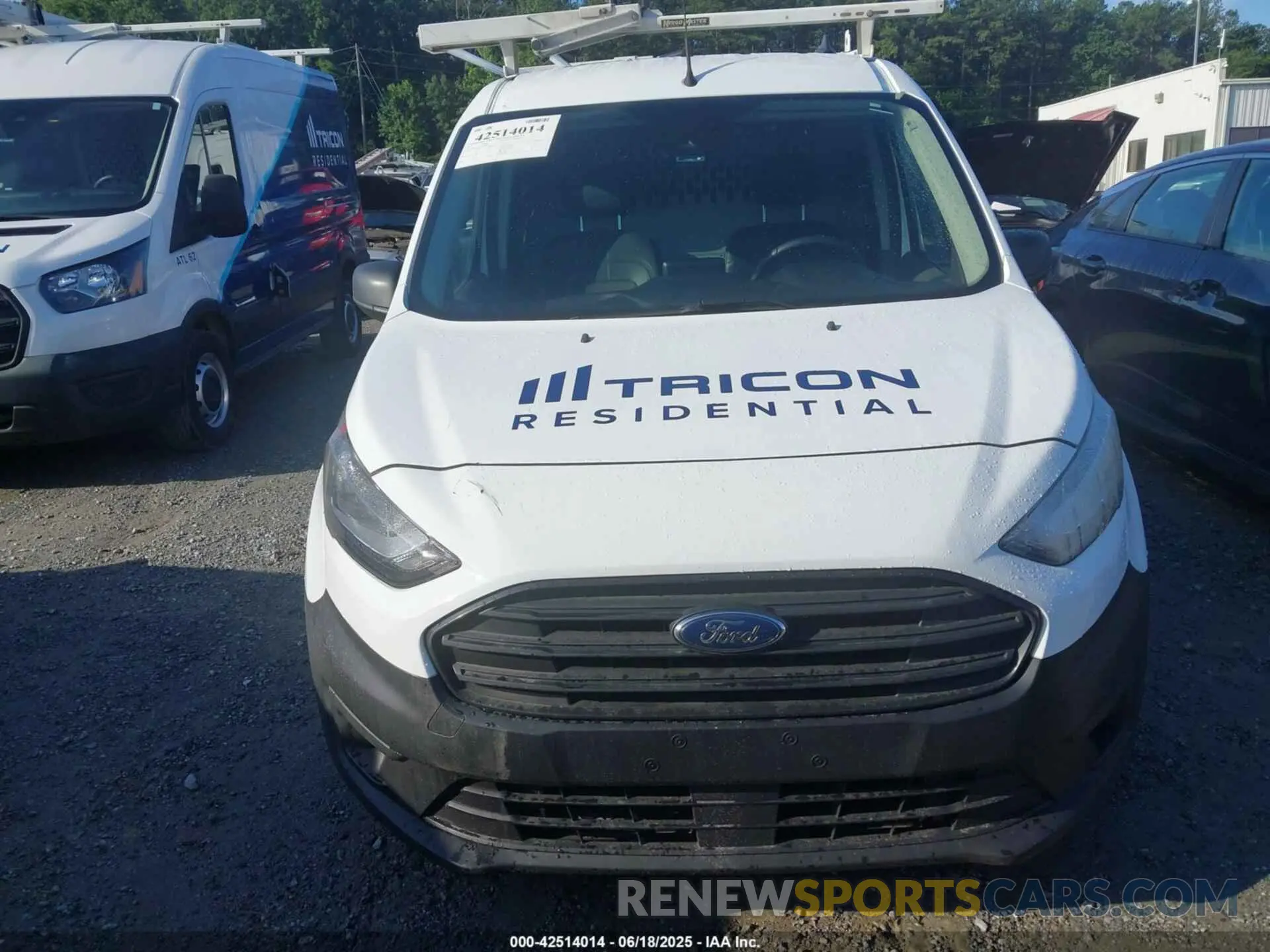 12 Фотография поврежденного автомобиля NM0LS6E27M1488977 FORD TRANSIT CONNECT 2021