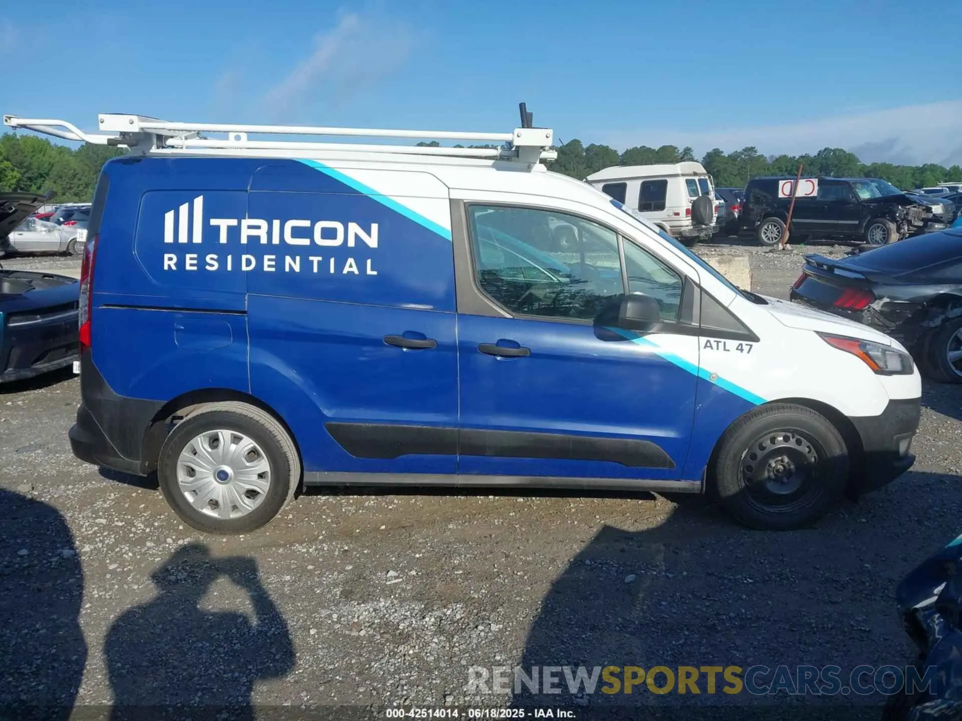 13 Фотография поврежденного автомобиля NM0LS6E27M1488977 FORD TRANSIT CONNECT 2021