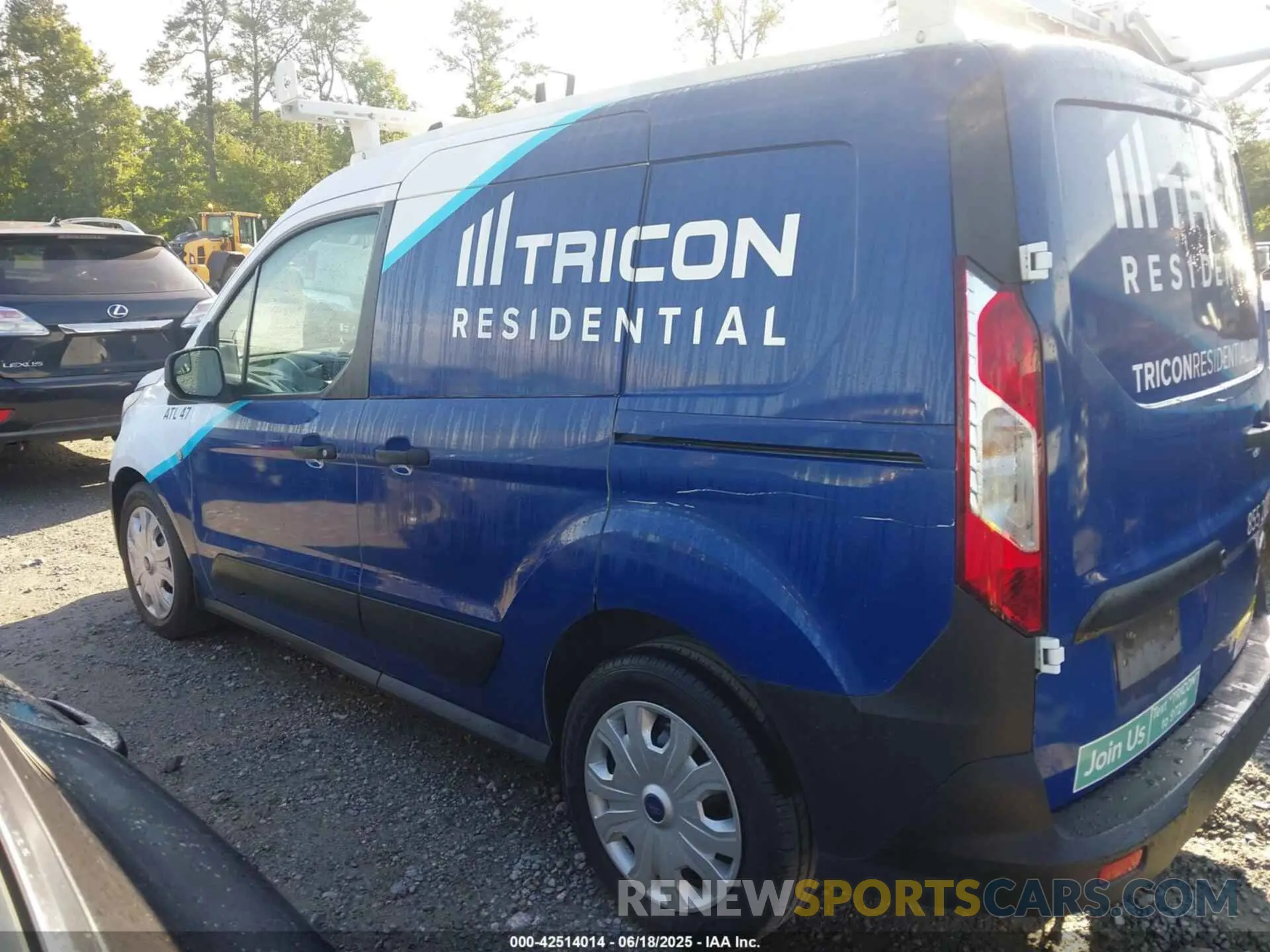 14 Фотография поврежденного автомобиля NM0LS6E27M1488977 FORD TRANSIT CONNECT 2021