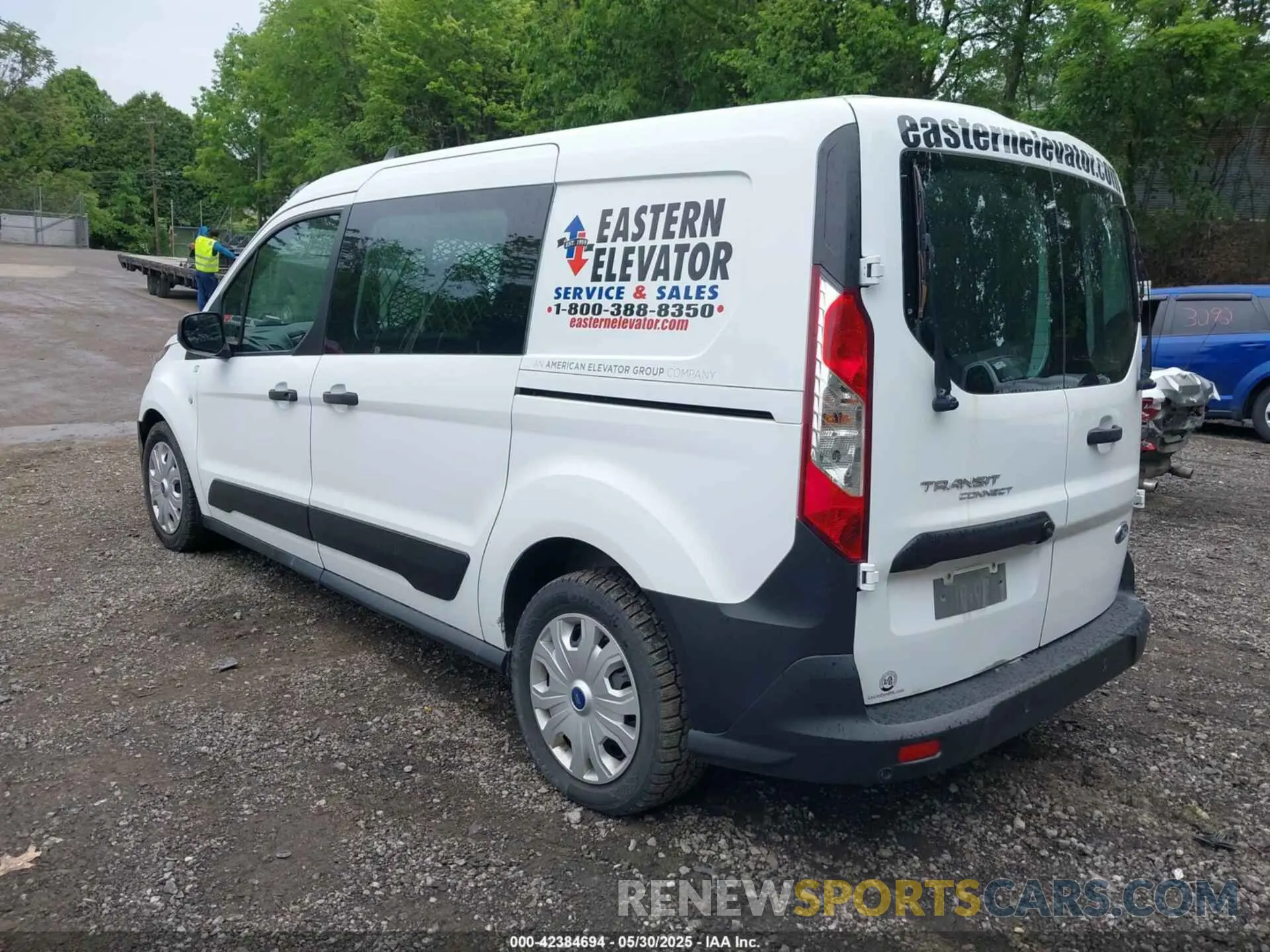 3 Photograph of a damaged car NM0LS7E22M1497270 FORD TRANSIT CONNECT 2021