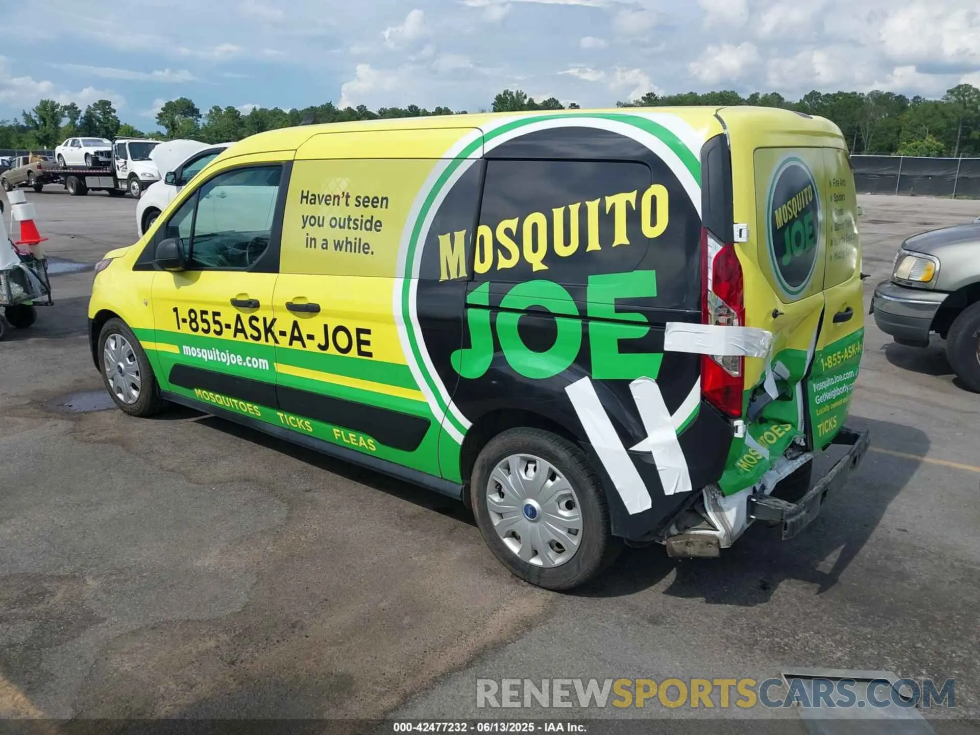3 Photograph of a damaged car NM0LS7E24M1495245 FORD TRANSIT CONNECT 2021