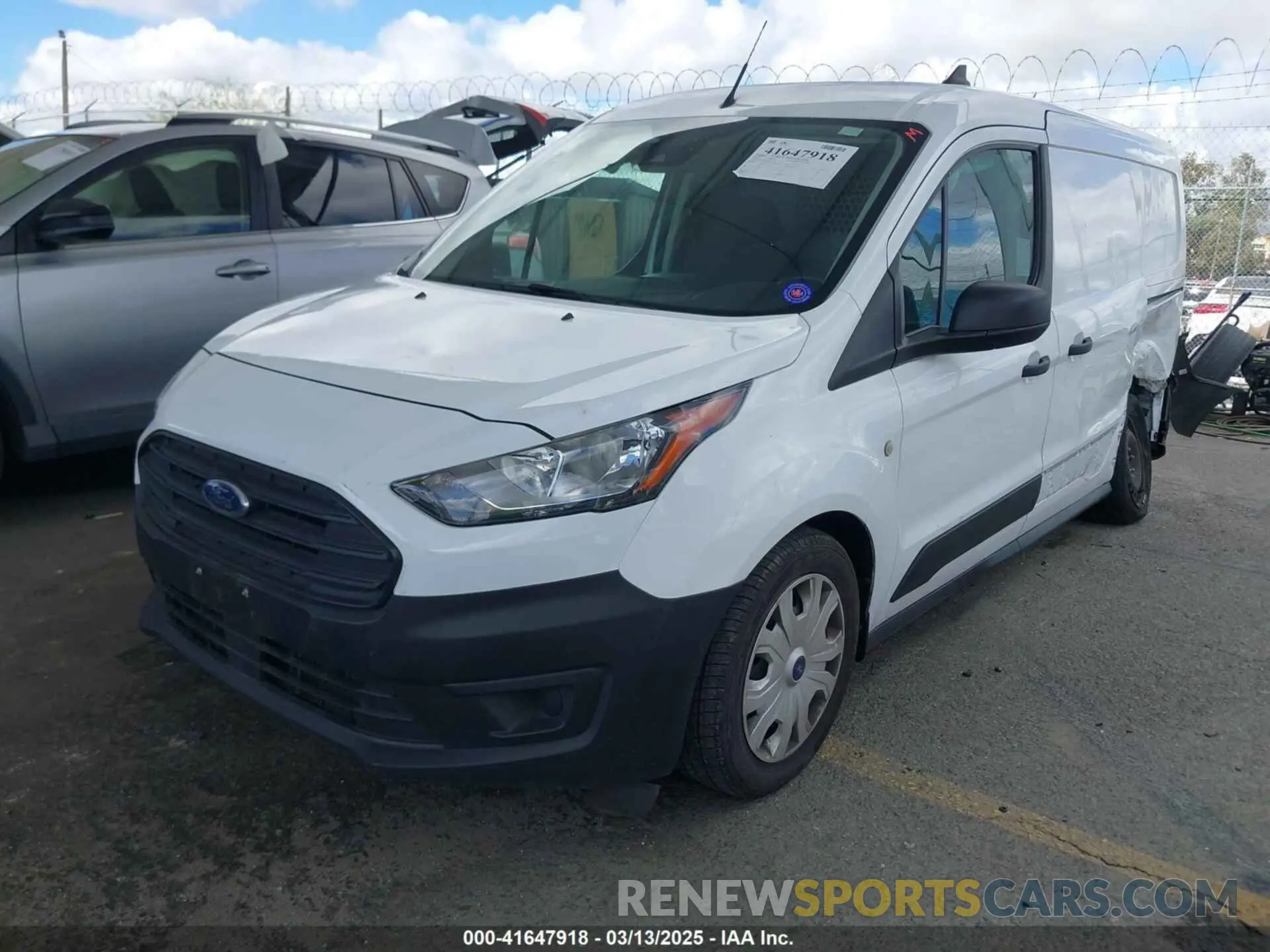 2 Photograph of a damaged car NM0LS7E24M1505370 FORD TRANSIT CONNECT 2021