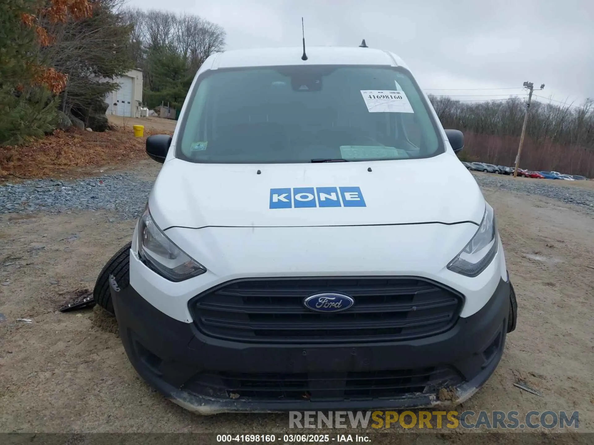 12 Photograph of a damaged car NM0LS7E2XM1489997 FORD TRANSIT CONNECT 2021