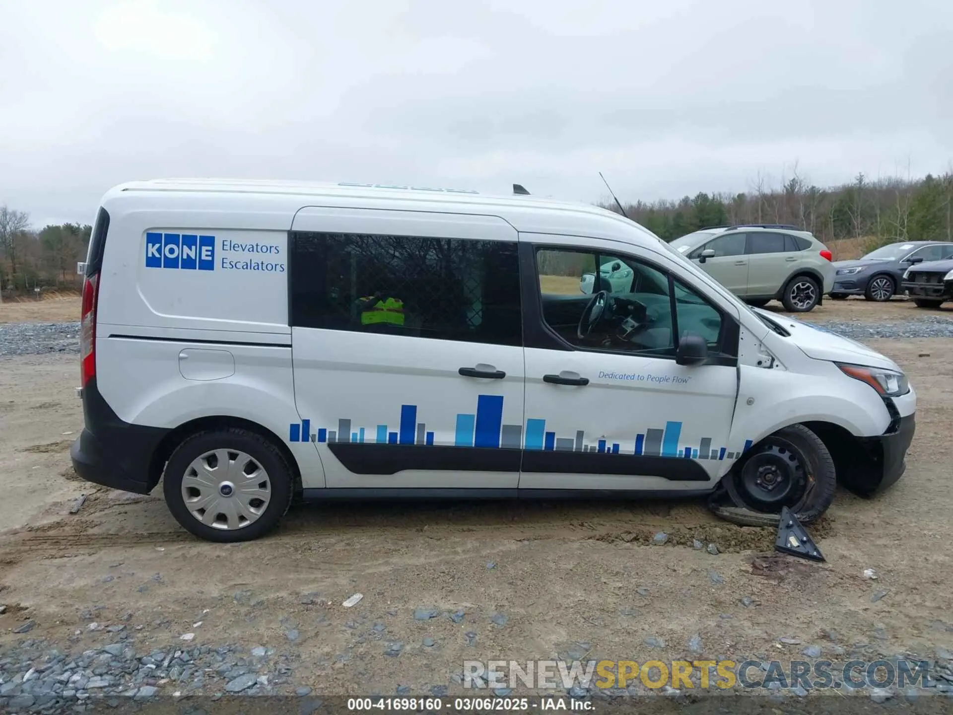 13 Photograph of a damaged car NM0LS7E2XM1489997 FORD TRANSIT CONNECT 2021