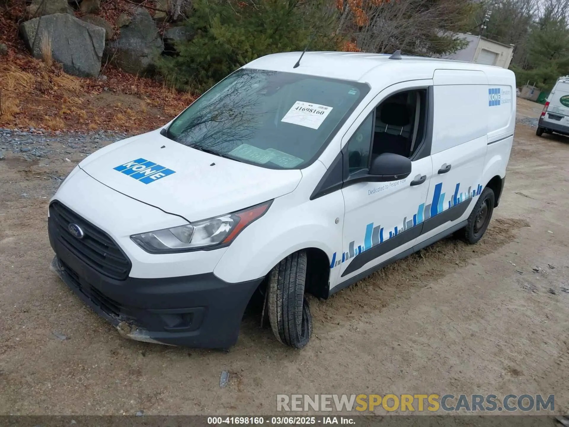 2 Photograph of a damaged car NM0LS7E2XM1489997 FORD TRANSIT CONNECT 2021