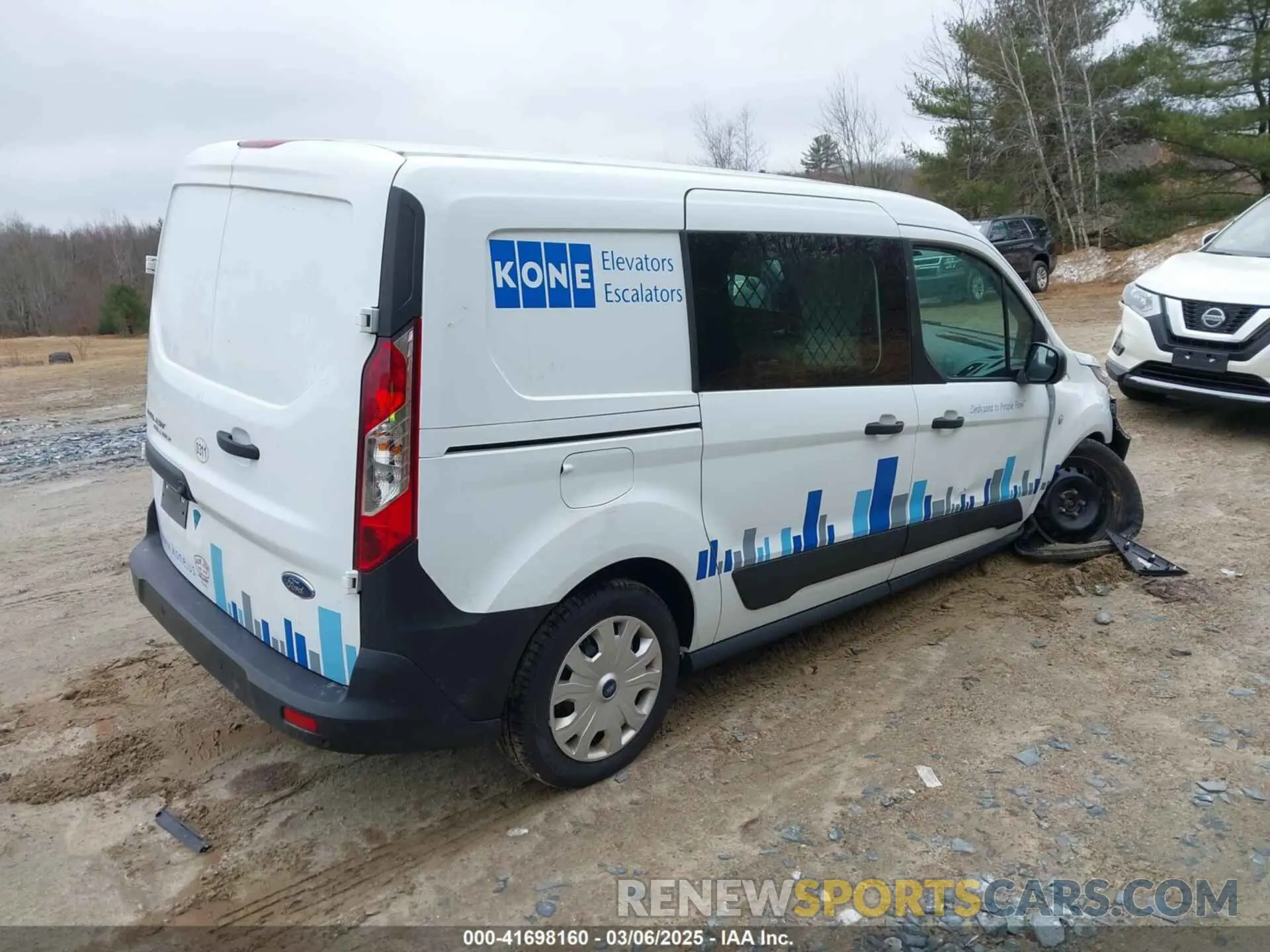 4 Photograph of a damaged car NM0LS7E2XM1489997 FORD TRANSIT CONNECT 2021