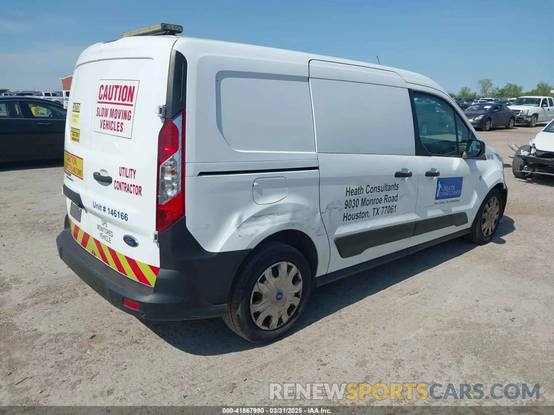 4 Фотография поврежденного автомобиля NM0LS7E71M1483016 FORD TRANSIT CONNECT 2021
