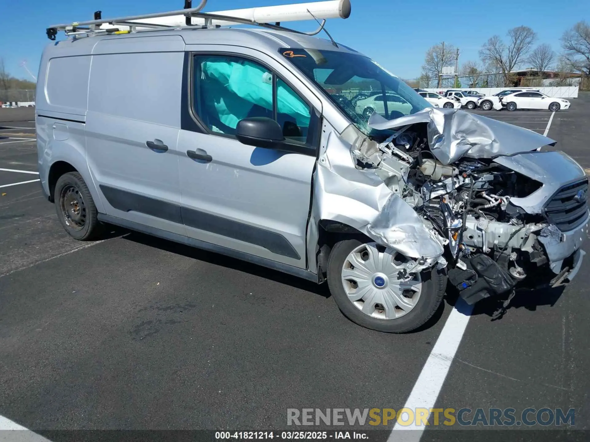 1 Photograph of a damaged car NM0LS7F24M1502824 FORD TRANSIT CONNECT 2021