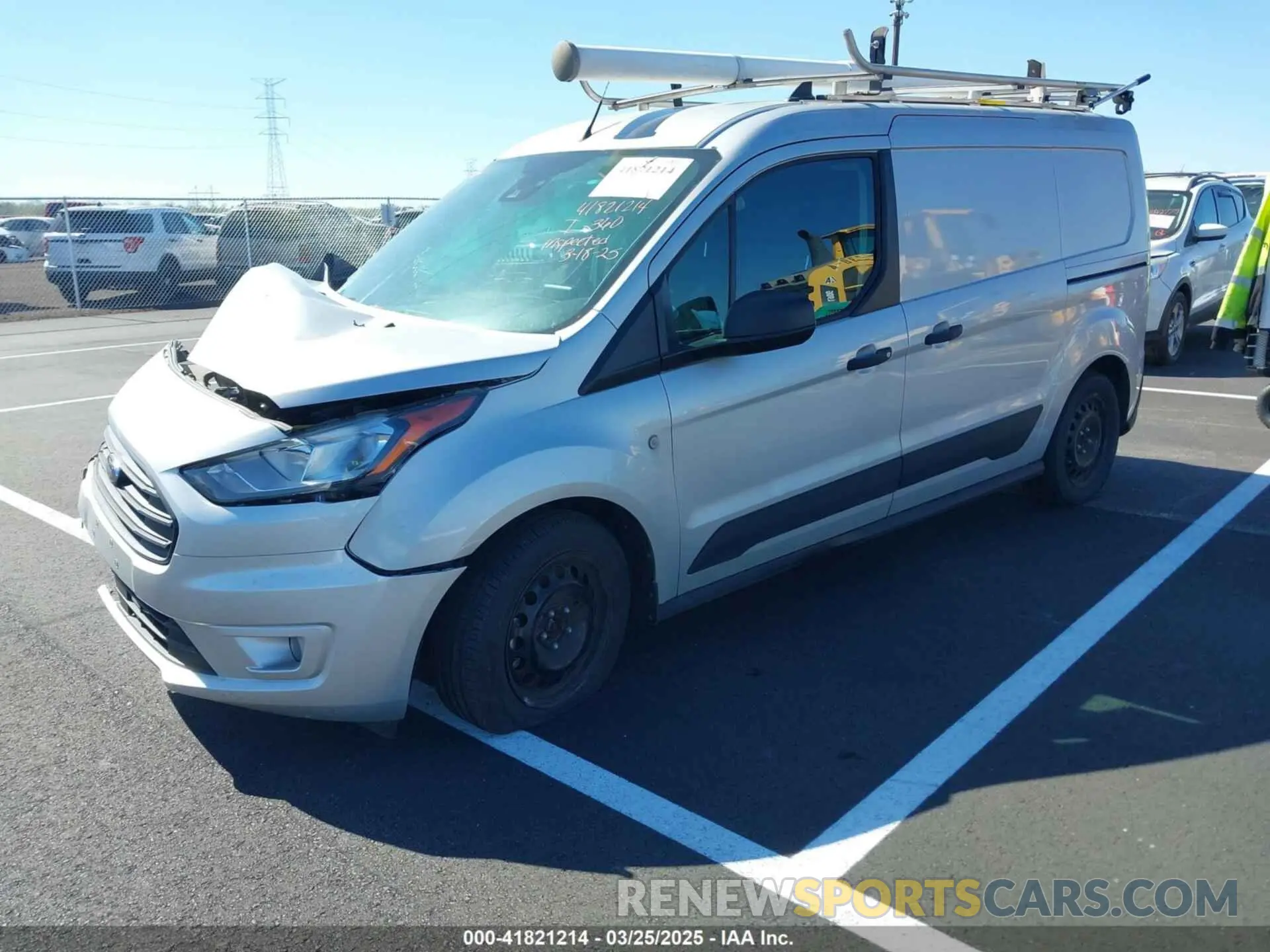 2 Photograph of a damaged car NM0LS7F24M1502824 FORD TRANSIT CONNECT 2021