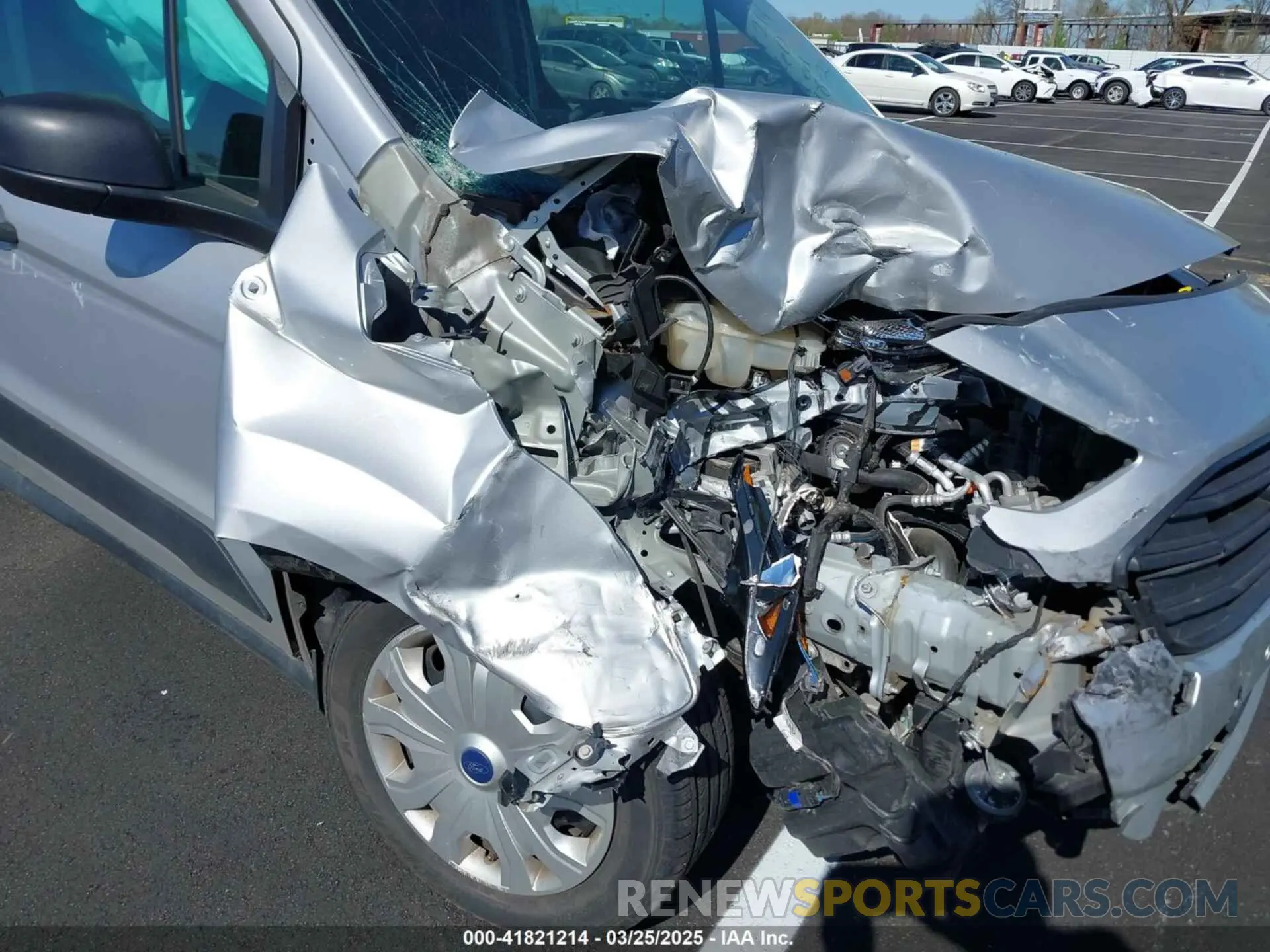 6 Photograph of a damaged car NM0LS7F24M1502824 FORD TRANSIT CONNECT 2021